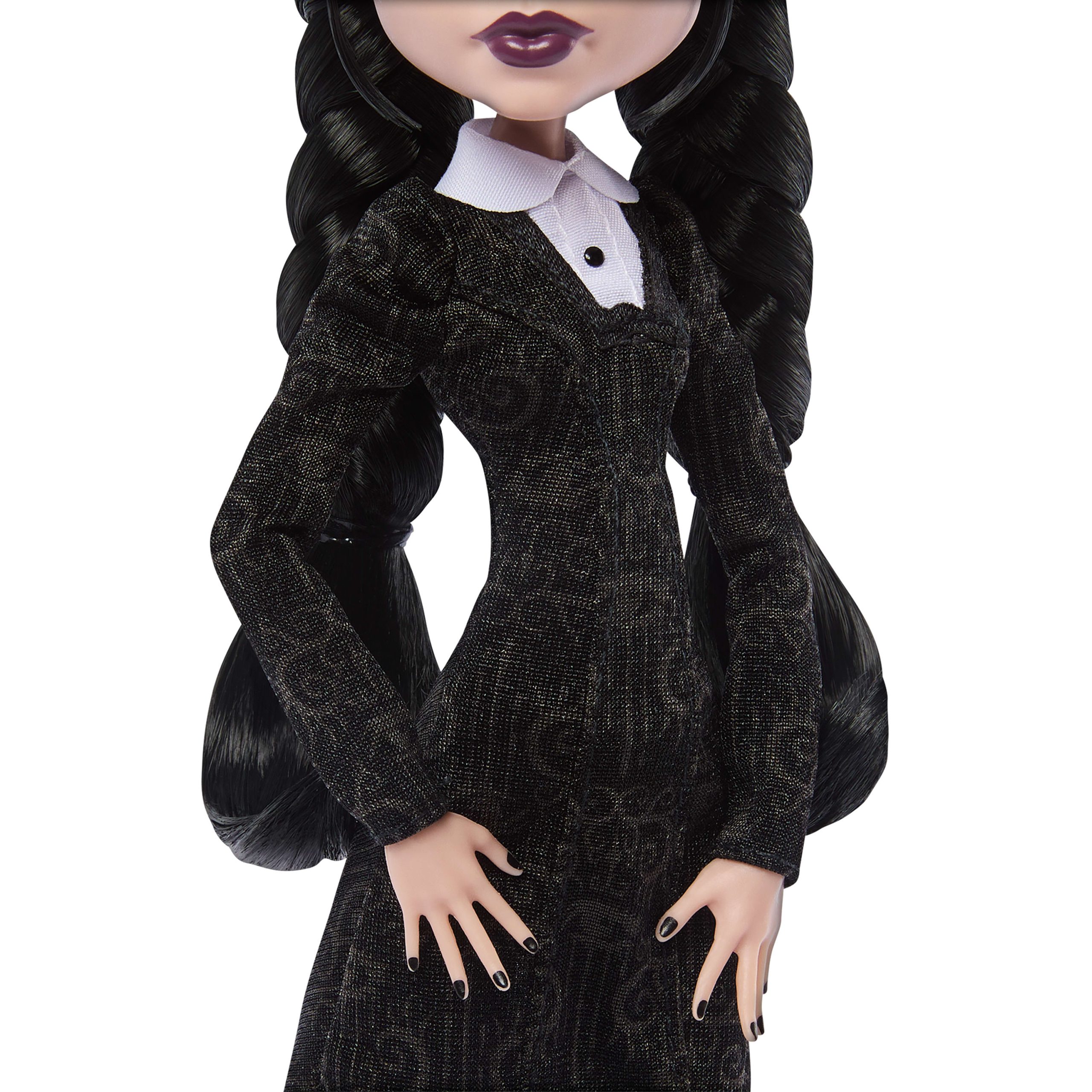 Monster High Skullector Muñeca de Colección Wednesday Merlina Addams - Image 5