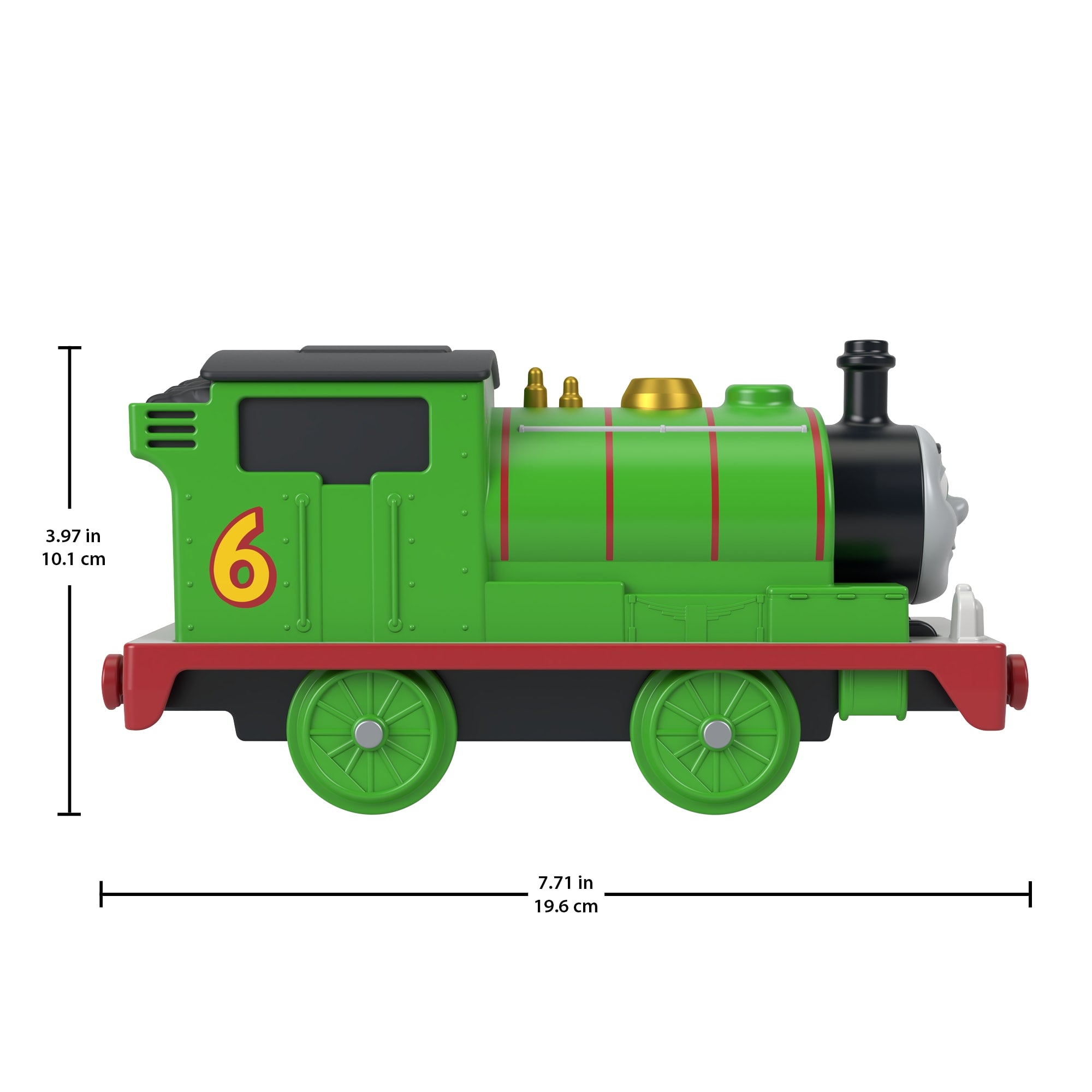 Thomas & Friends By Fisher-Price. Toy Percy Train Engine With Sound Effects. Battery-Powered - Image 5