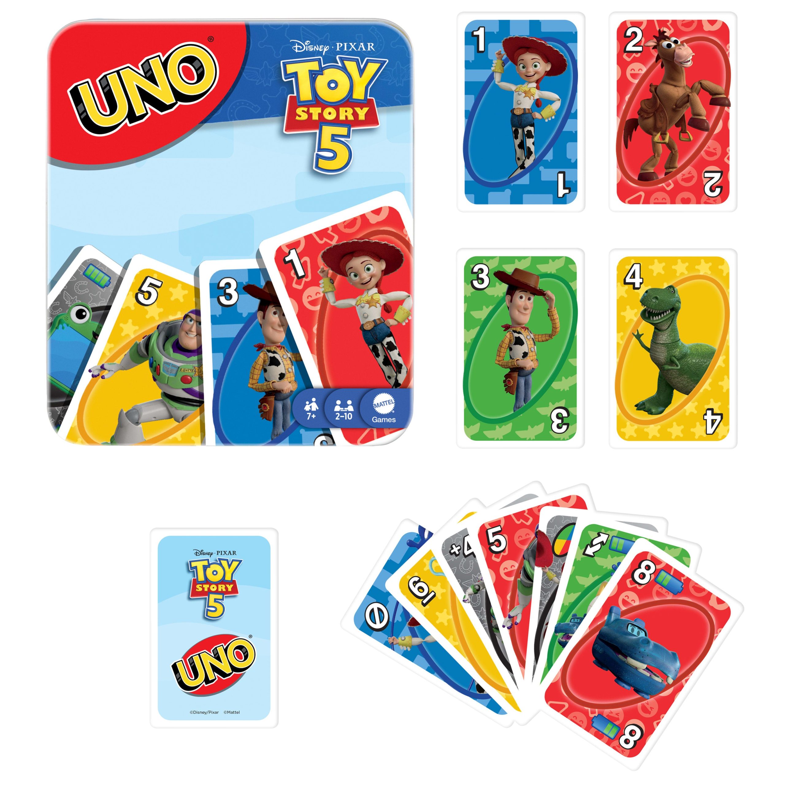 UNO Toy Story 5 Embalagem Metálica - Image 5