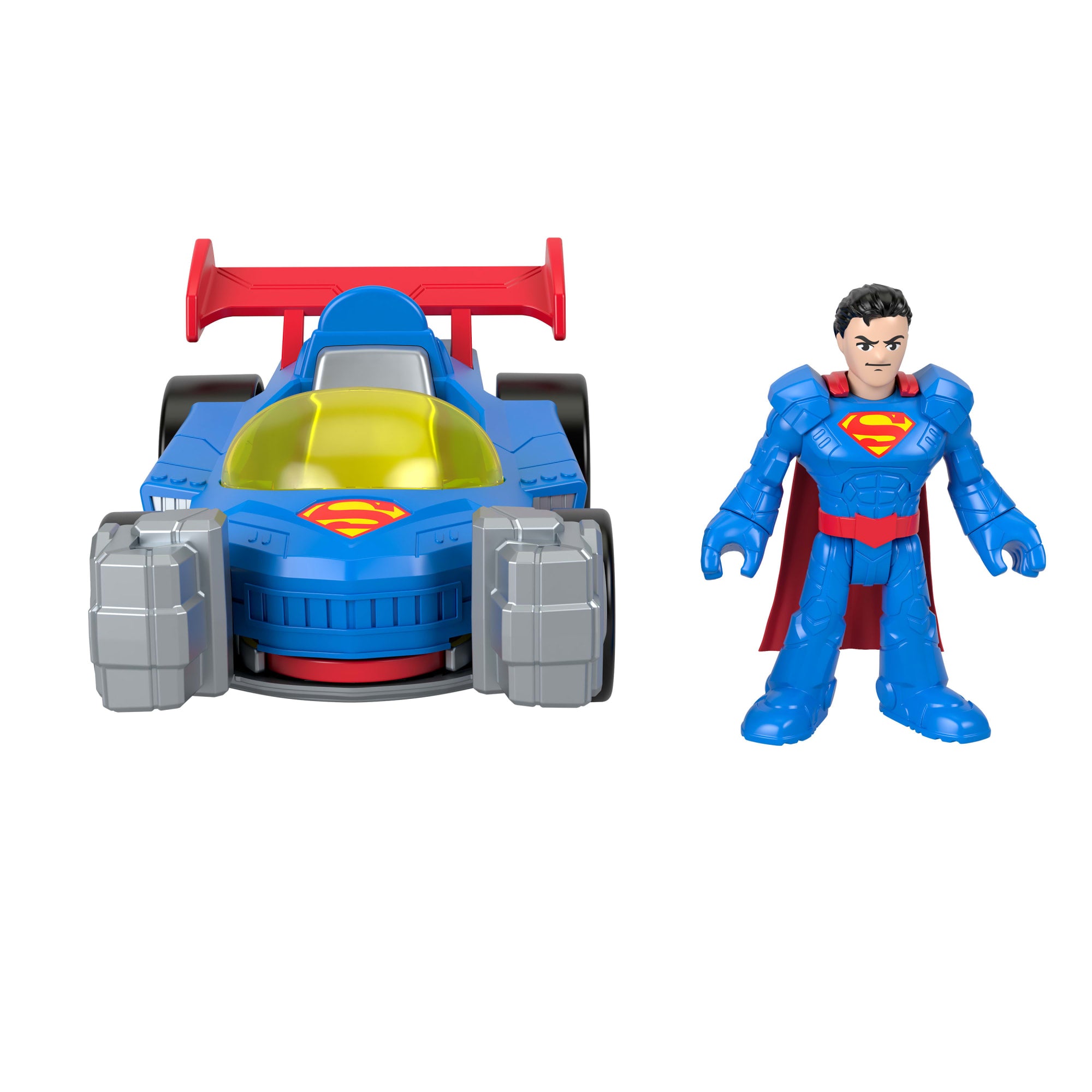 Imaginext DC Super Friends Figura de Ação Superman e Veículo - Image 3