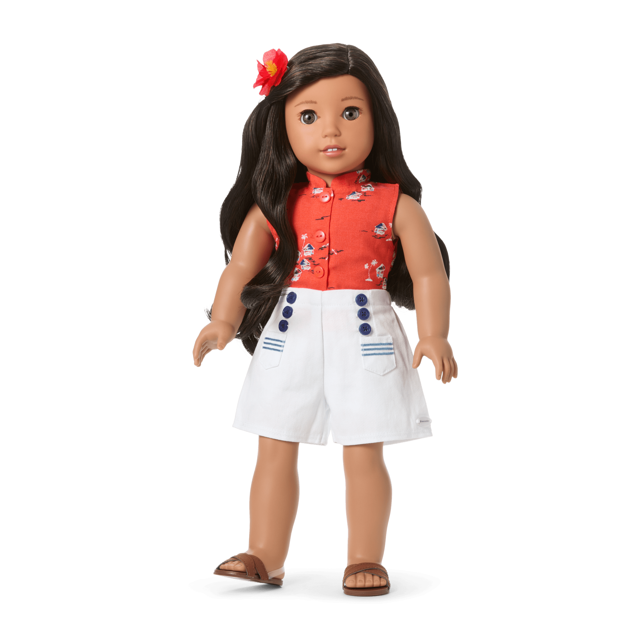Nanea™ 18-inch Doll. Book. Accessories & Doll Carrier (Historical Characters) - Image 2