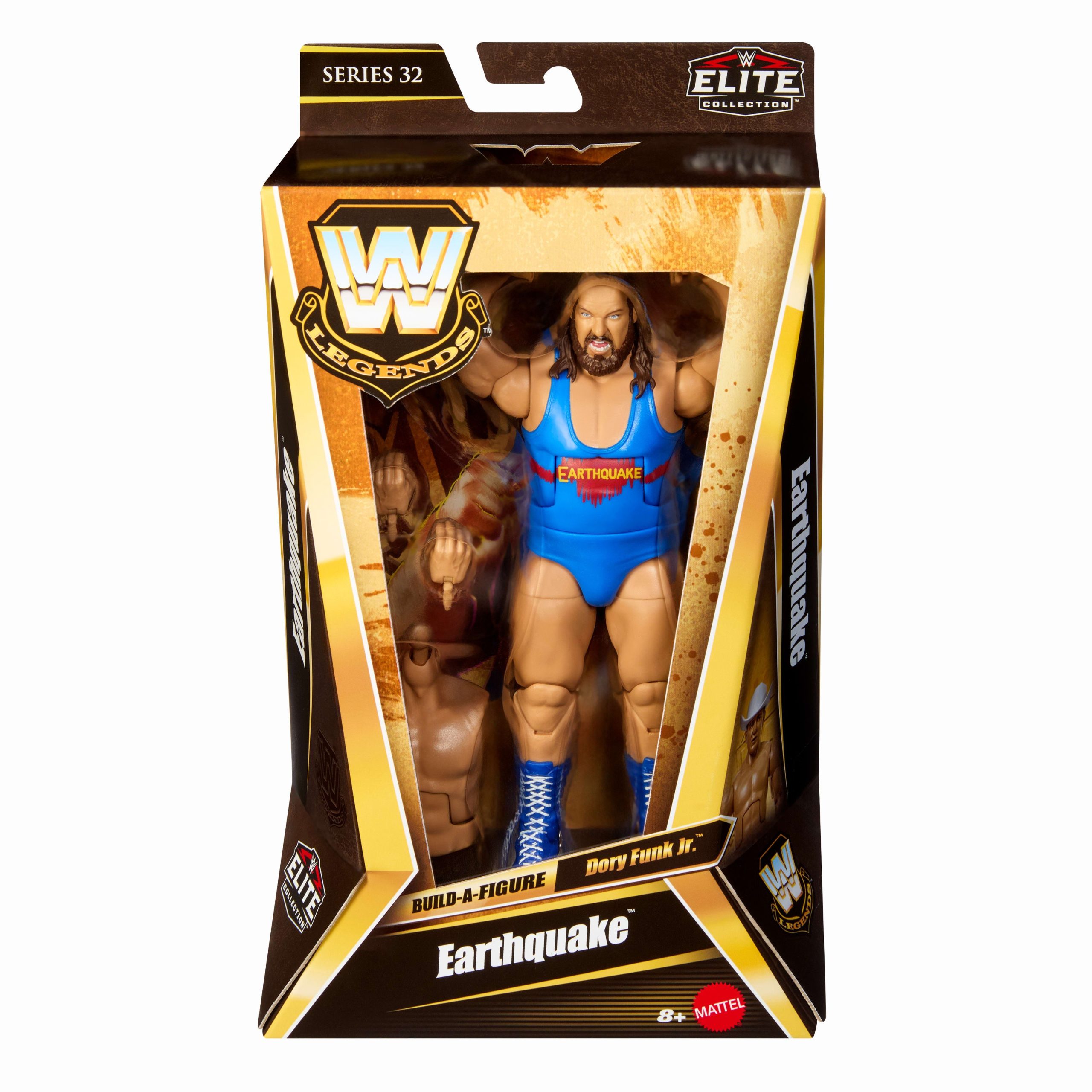 WWE Legends Elite Collection Earthquake Action Figure - Image 6
