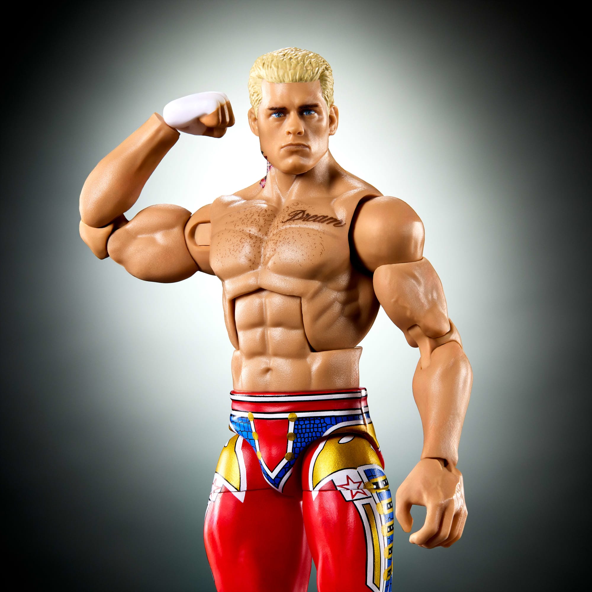 WWE Elite Collection Top Picks Cody Rhodes Action Figure & Accessories. 6-Inch Collectible Set - Image 3