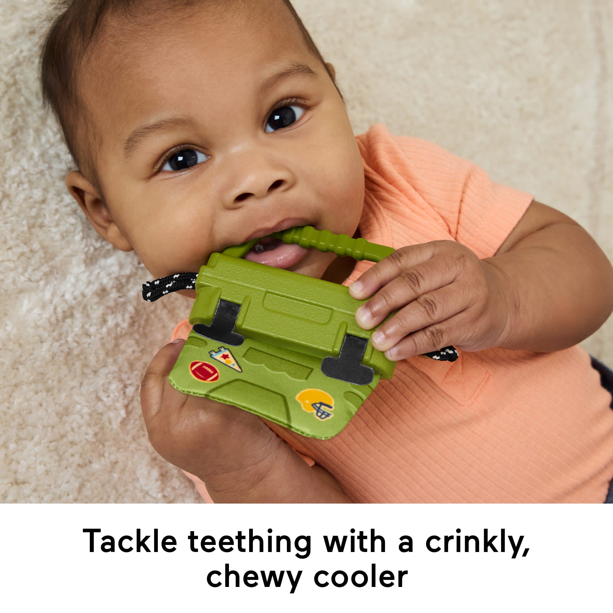 Fisher-Price Mini Me Moments Tiny Tailgater Set. 6-Piece Baby Sensory Activity Toys - Image 3