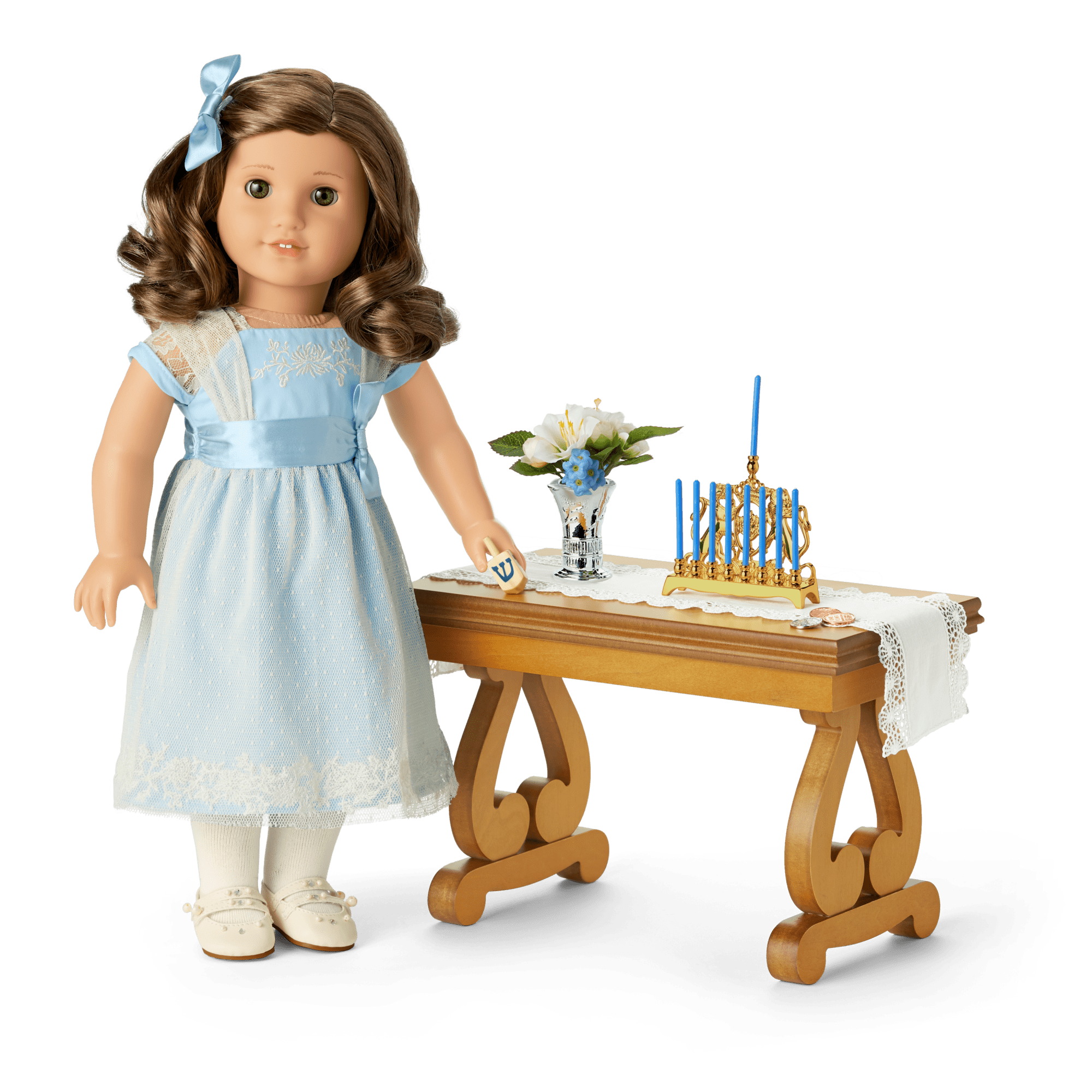 Rebecca's™ Hanukkah Outfit for 18-inch Dolls (Historical Characters) - Image 4