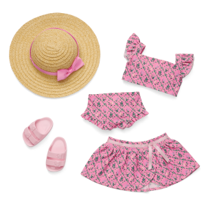Raquel's™ Beach Outfit for 18-inch Dolls (Girl of the Year™ 2026)