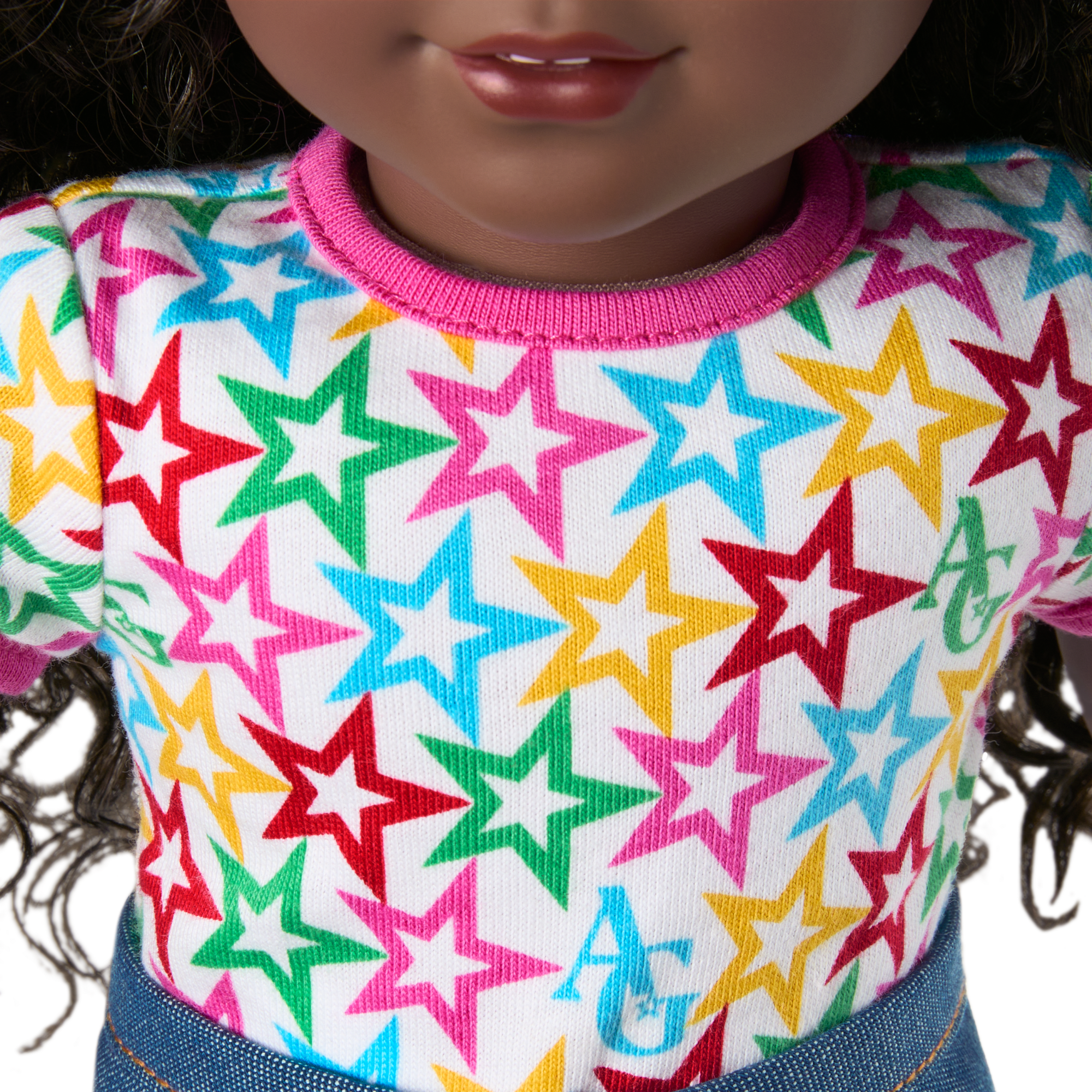 Truly Me™ 18-inch Doll #127 with curly dark-brown hair - Image 8