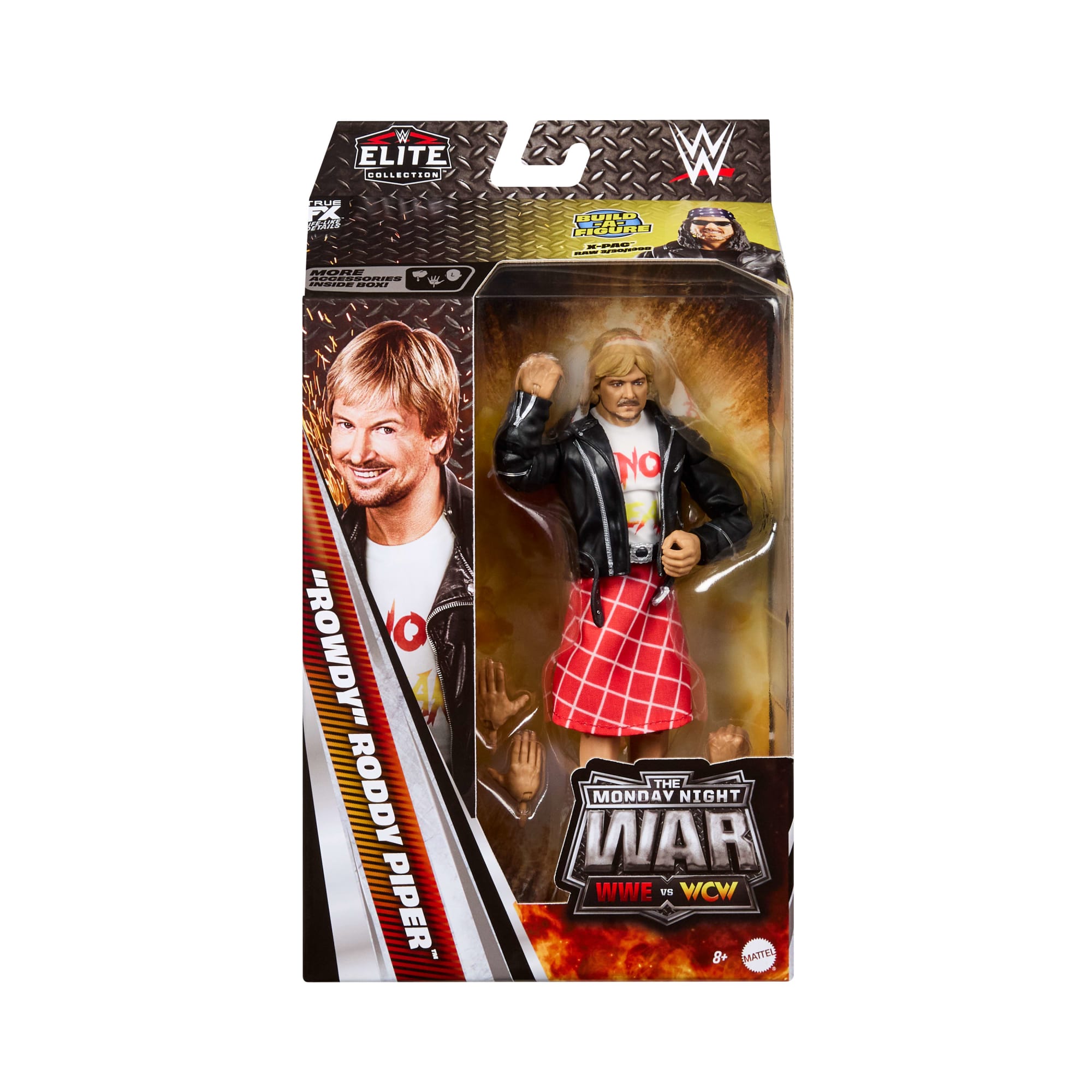WWE Monday Night War Elite Collection 'Rowdy' Roddy Piper Action Figure - Image 10