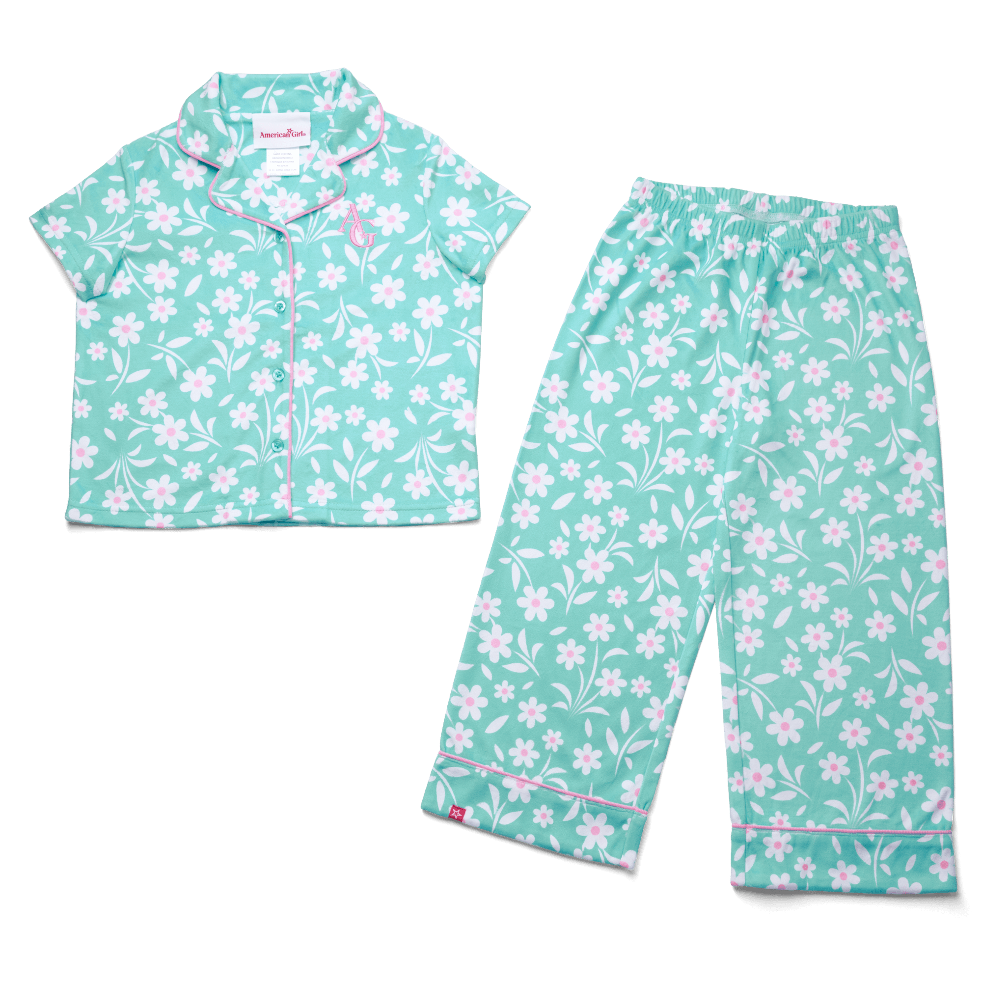 Flower Fun PJs for Girls - Image 2