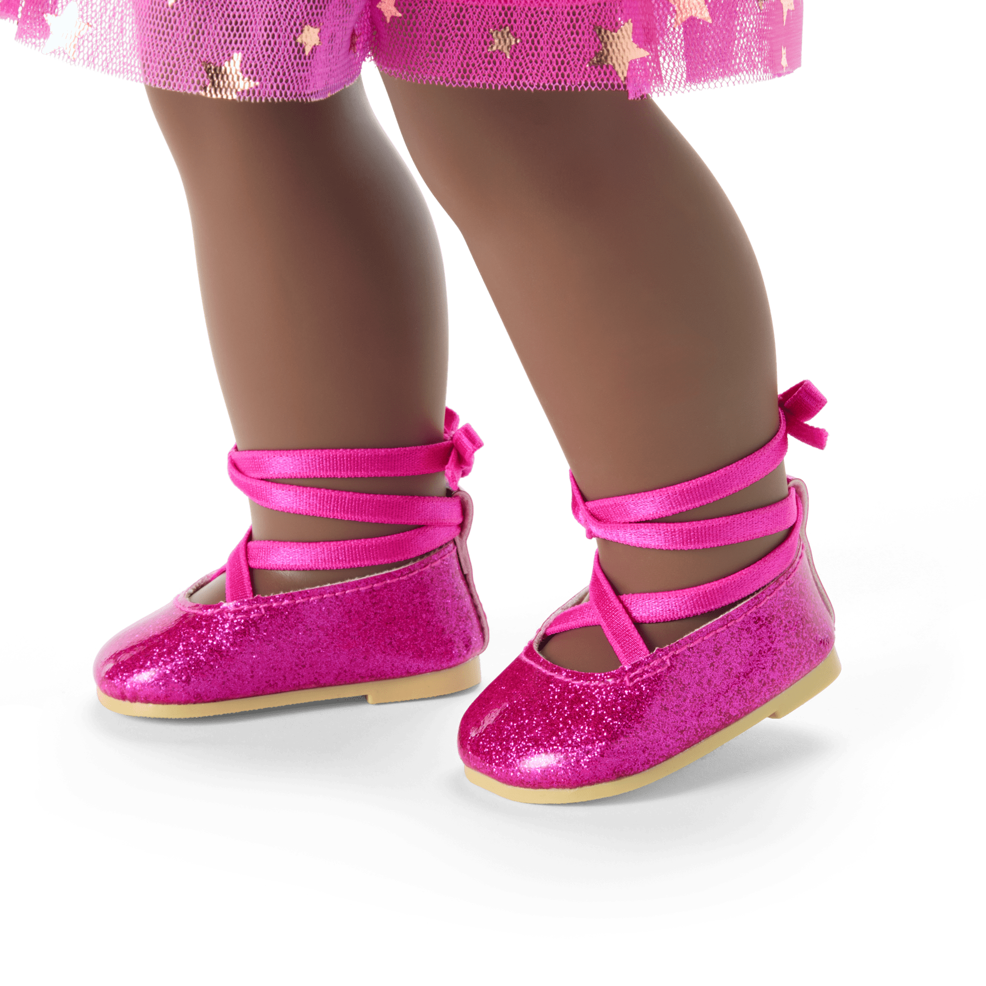 Pink Party-Ready Dress for 18-inch Dolls - Image 7