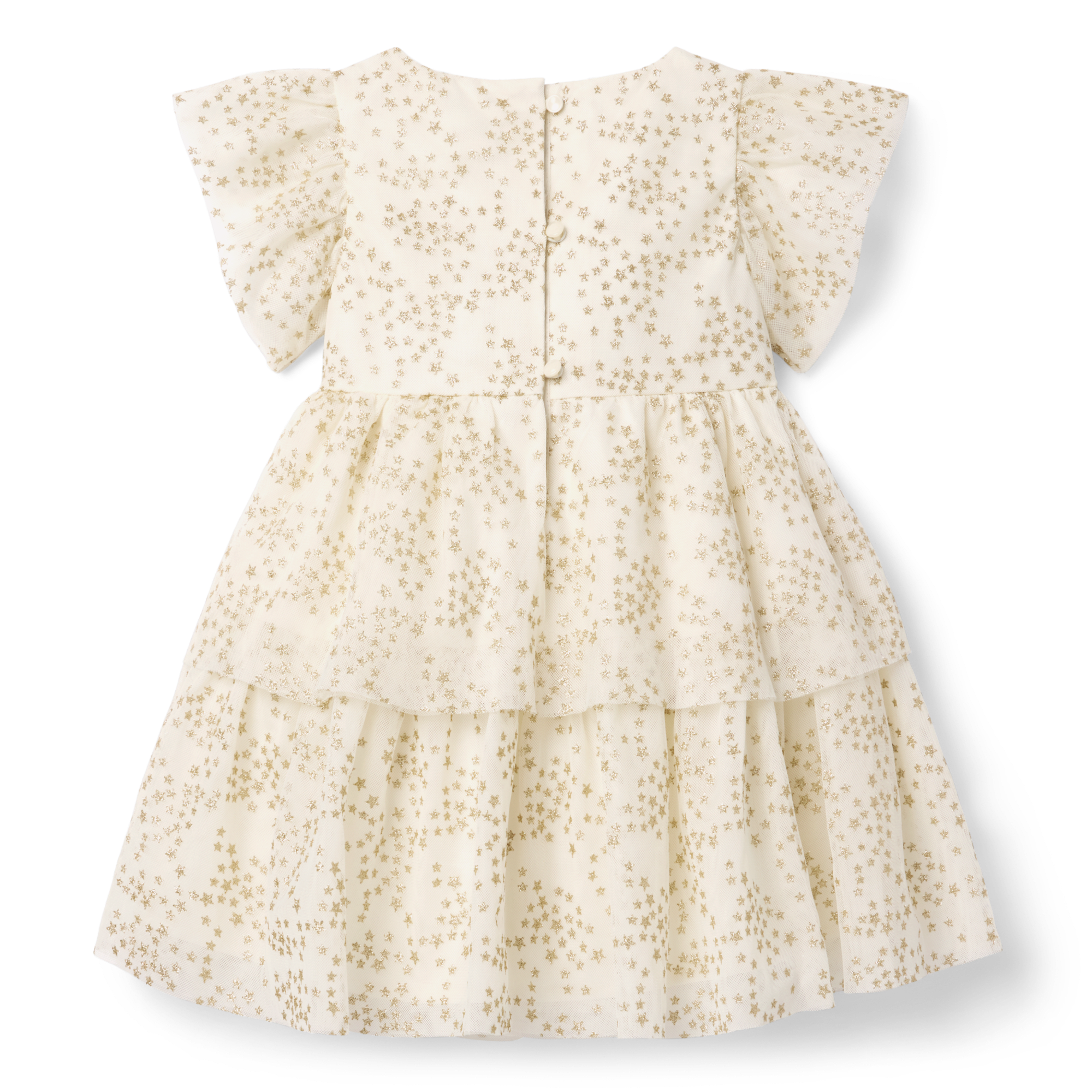 American Girl® x Janie and Jack Sparkly Cream Celebration Dress for Little Girls & Girls - Image 7