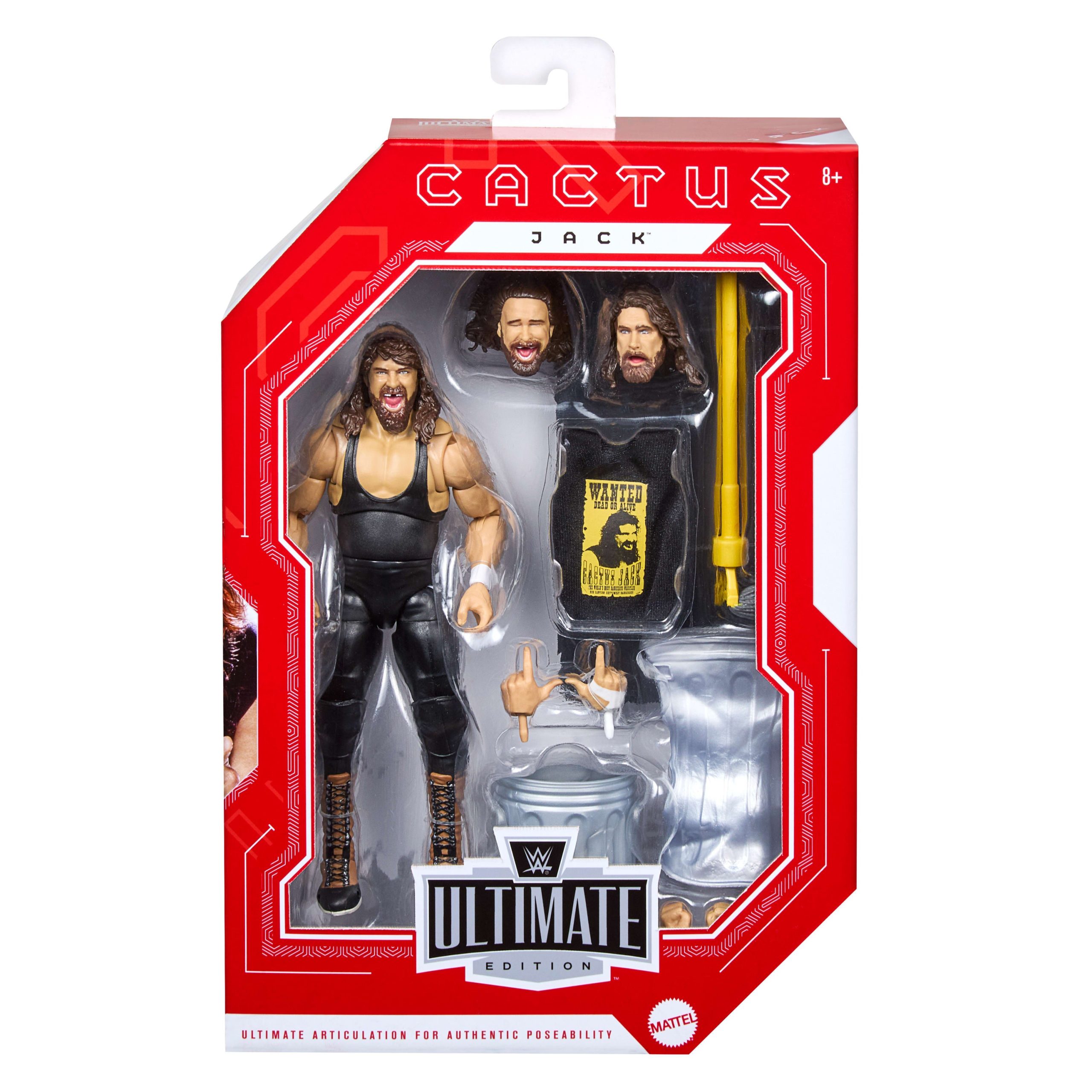 WWE Ultimate Edition Monday Night War Cactus Jack Action Figure - Image 6