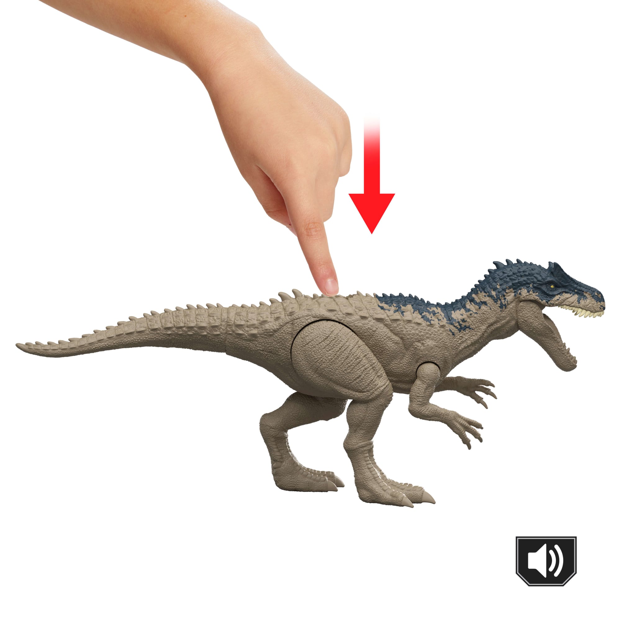 Jurassic World Rebirth Sound Surge Dinosaur Figures With Authentic Design And Roar Sounds - Image 4