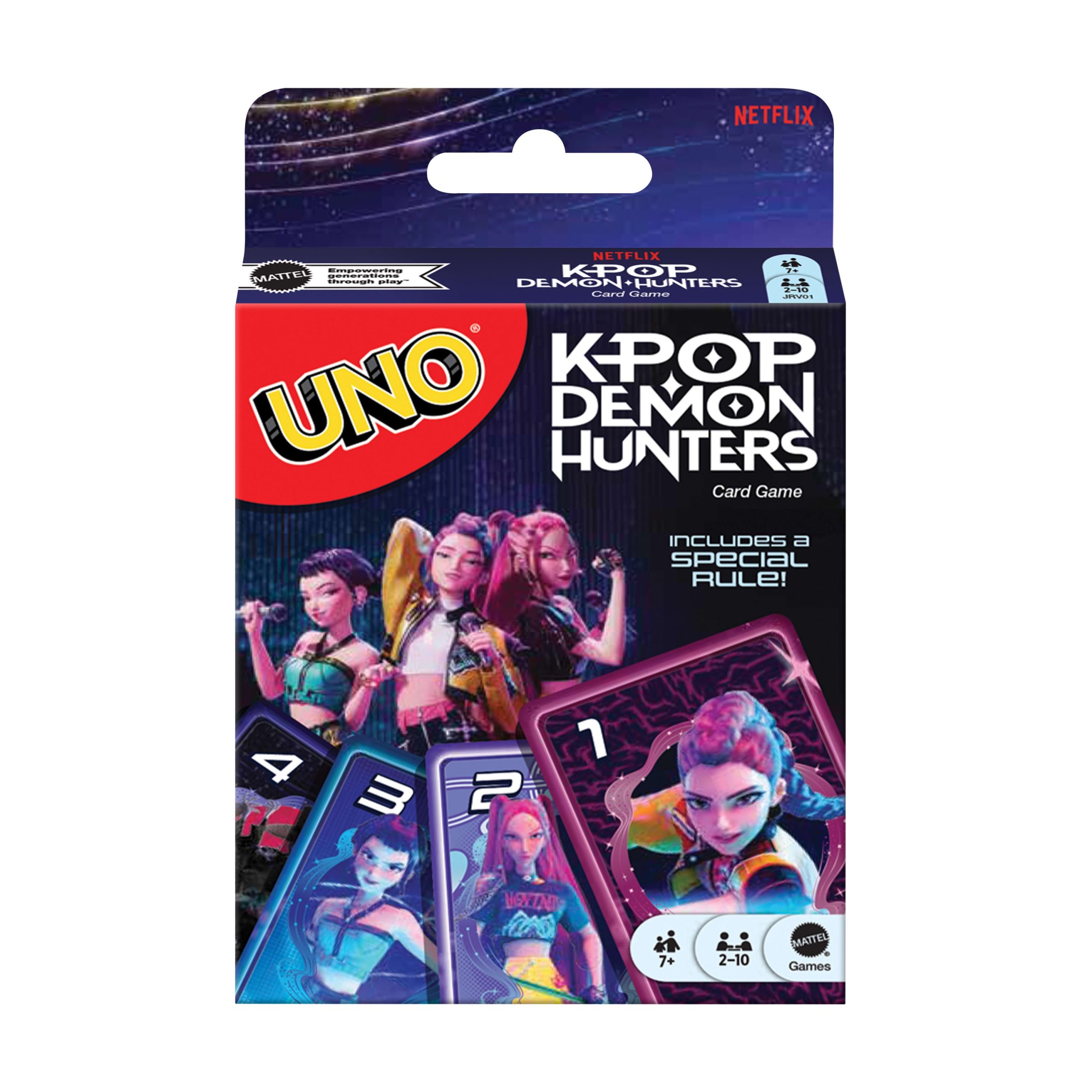 UNO KPop Demon Hunters Card Game For Kid. Adult & Family Nights With Movie-Inspired Deck