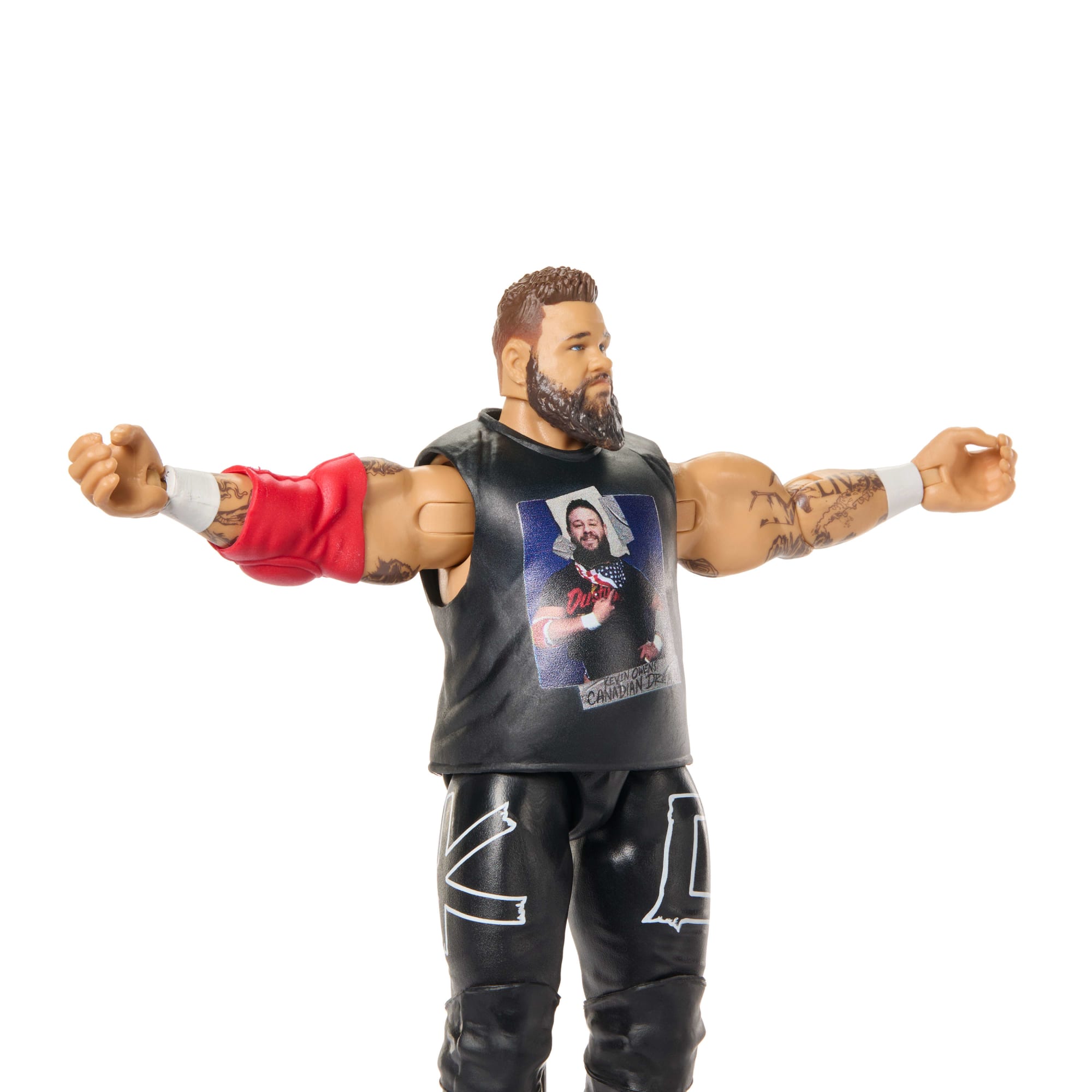 WWE Kevin Owens Action Figure. Main Event Series #163. 6-Inch Collectible With Articulation - Image 3