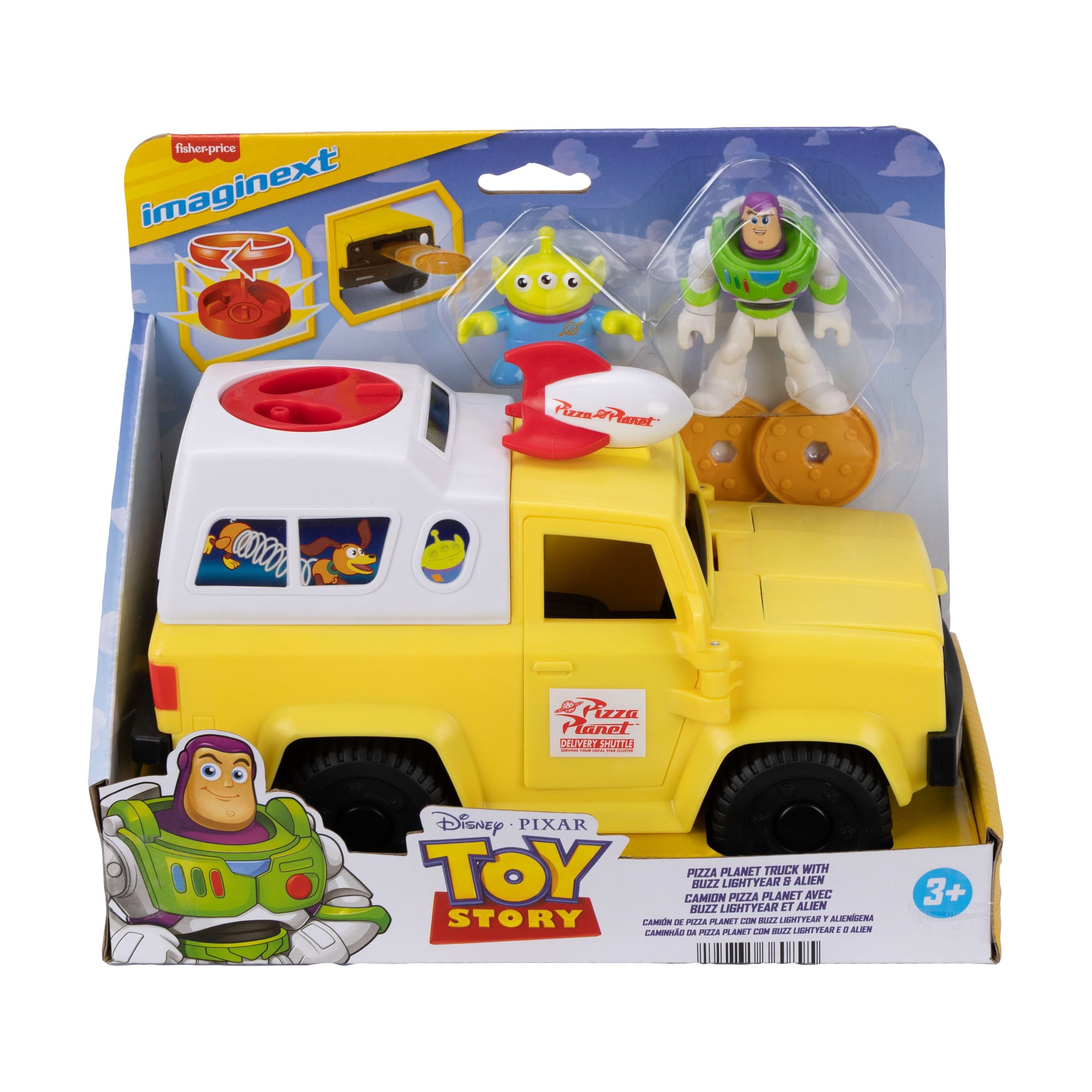 Imaginext Toy Story Camioneta Pizza Planet con Buzz y Alien - Image 6
