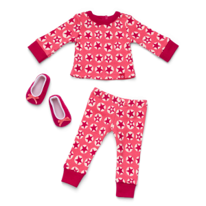 American Girl® x Hanna Andersson Berry Bright Stars Pajamas for 18-inch Dolls