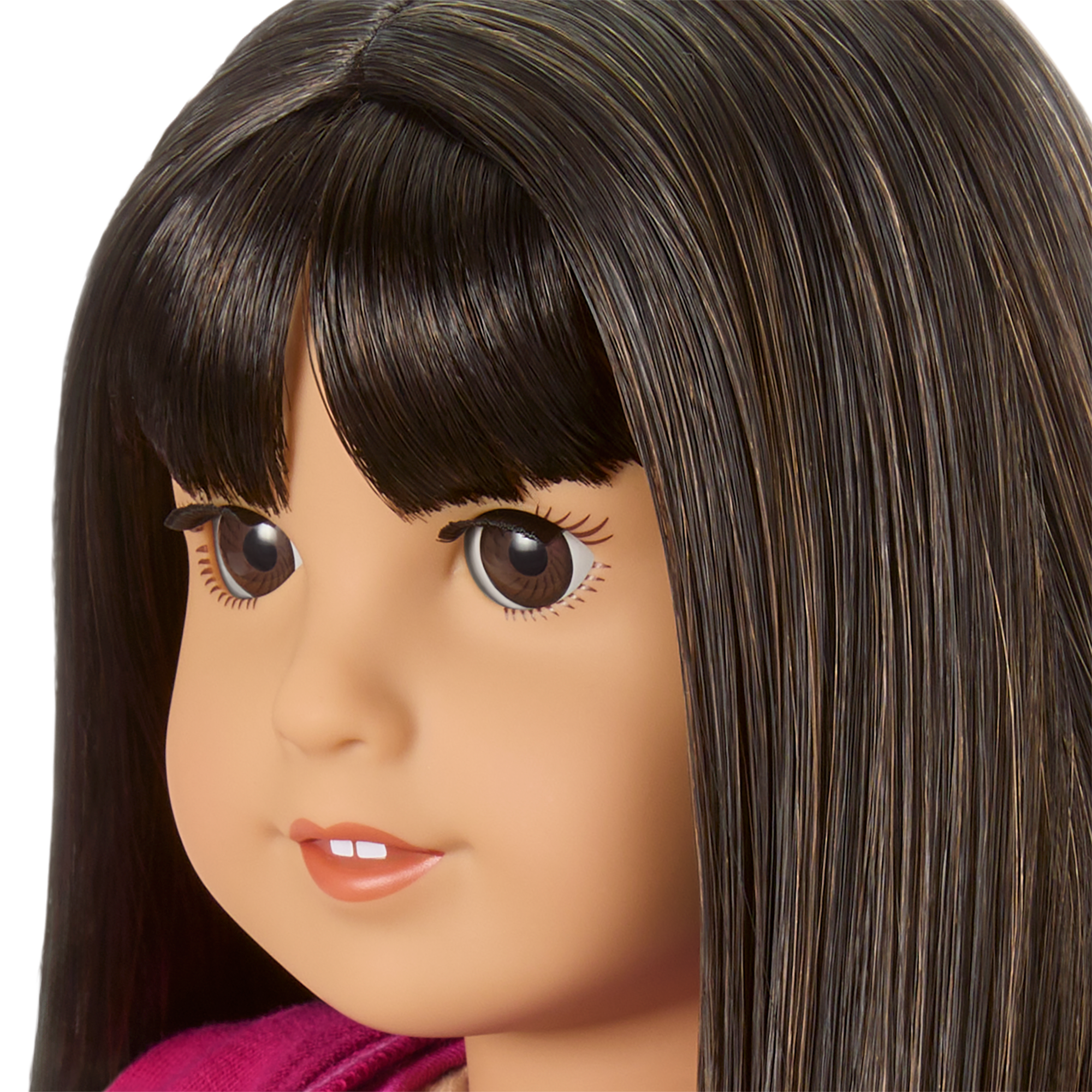 Truly Me™ 18-inch Doll #130 with straight black-brown hair - Image 5