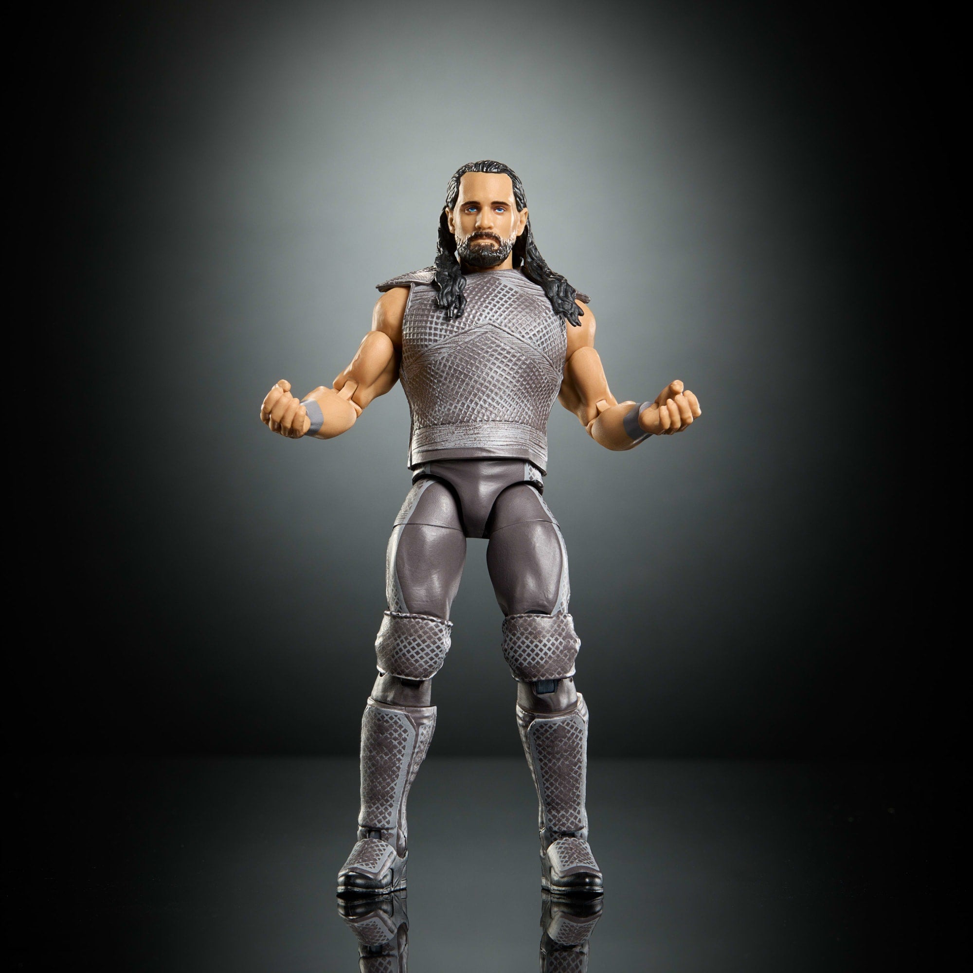 WWE Elite Collection Premium Live Event Seth Rollins Action Figure Set. Wrestlemania Collectible - Image 4