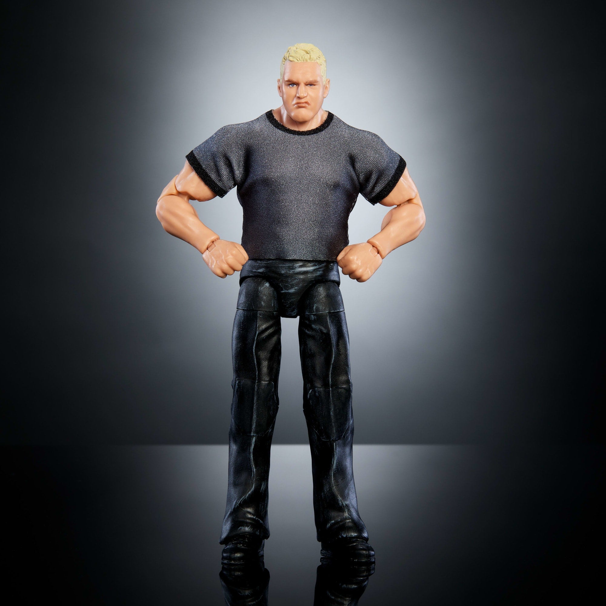 WWE Elite Collection Monday Night War Hardcore Hak Action Figure & Golga Build-A-Figure Parts - Image 5