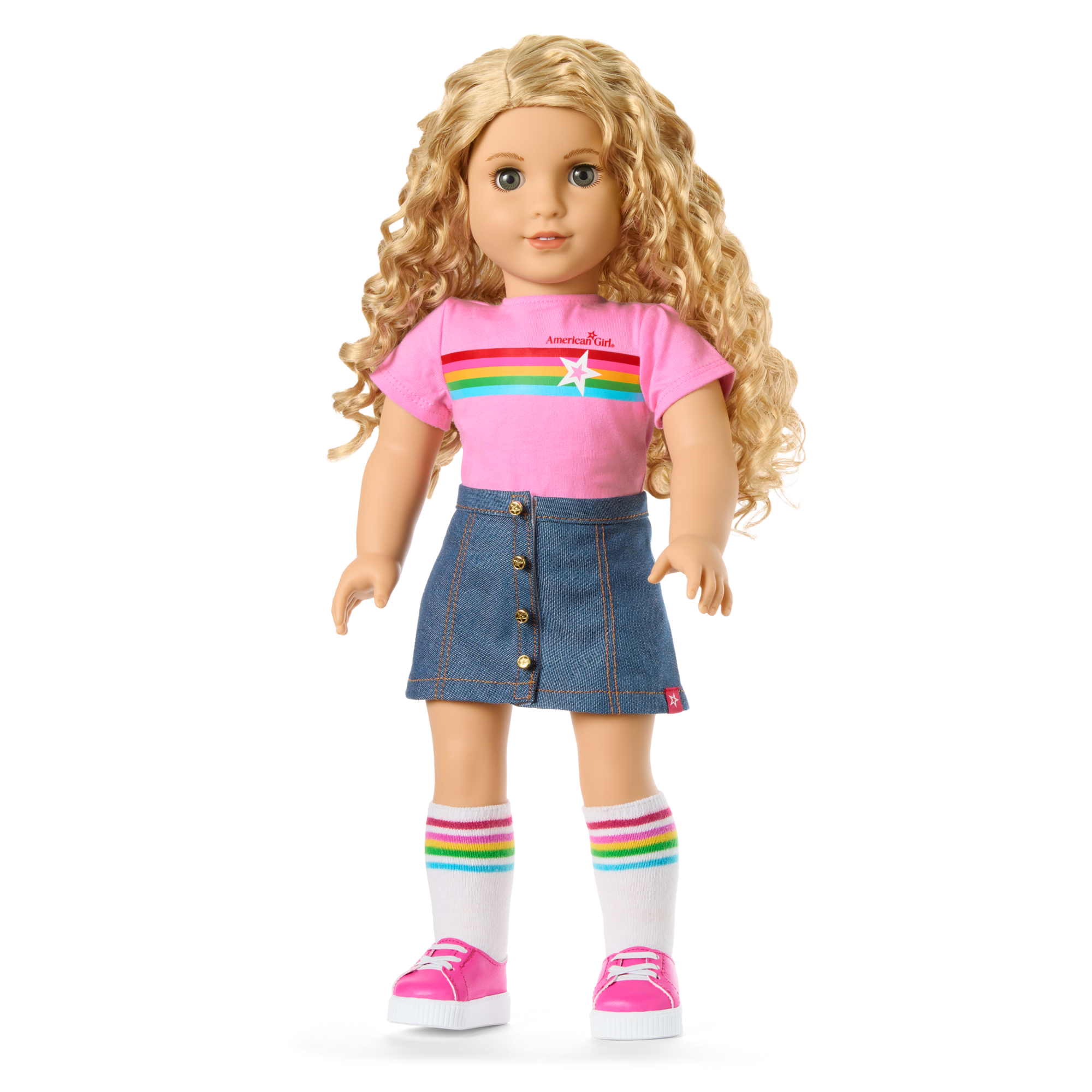 Truly Me™ 18-inch Doll #115 with curly blonde hair - Image 11