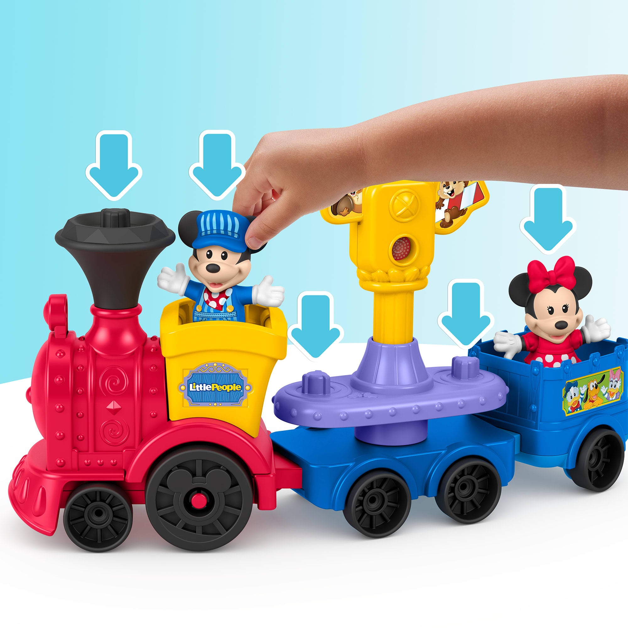 Fisher-Price Le Train Musical de Mickey et Minnie Little People® - Image 4