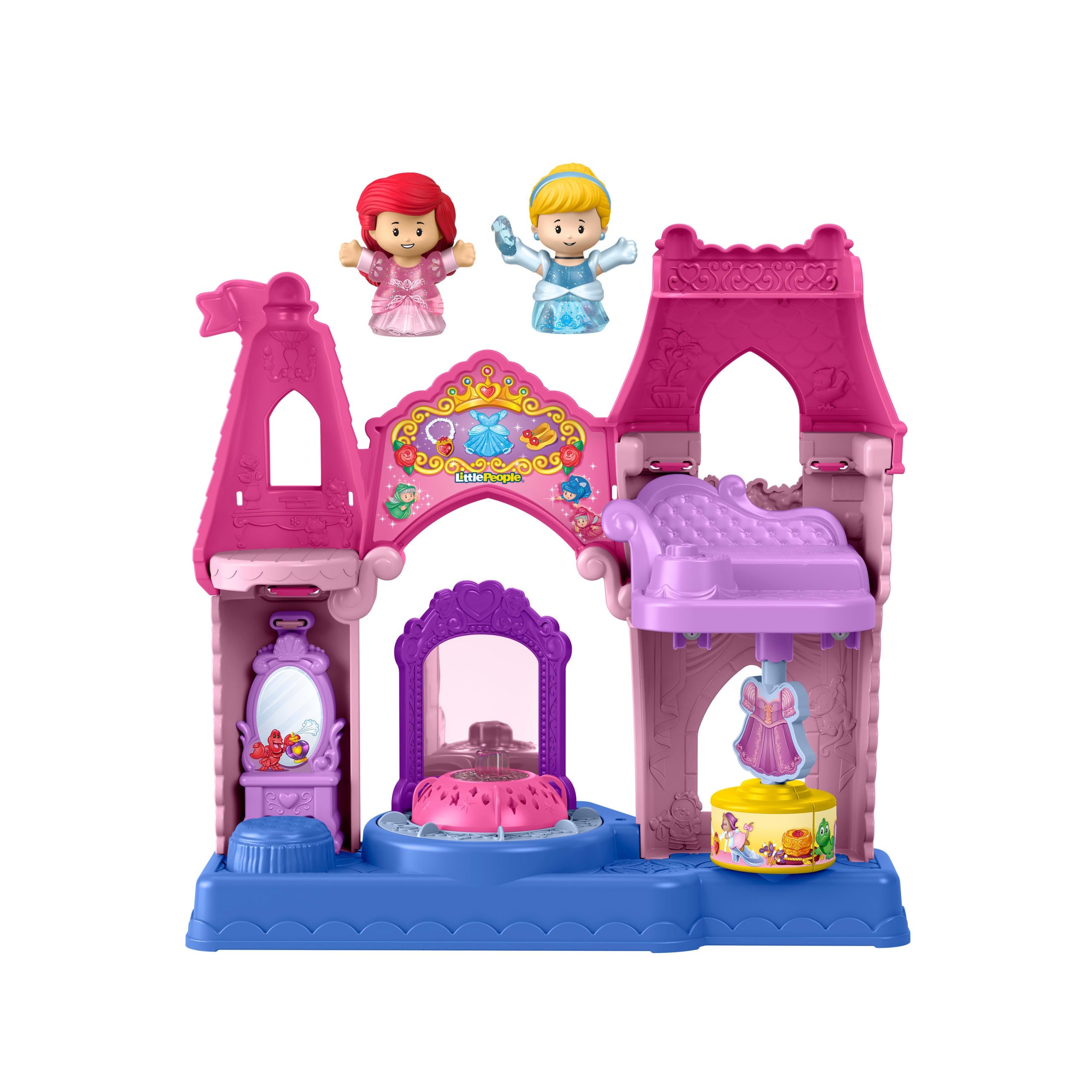 Fisher-Price Boutique de Robes Shimmer & Glow Princesses Disney Little People - Image 6
