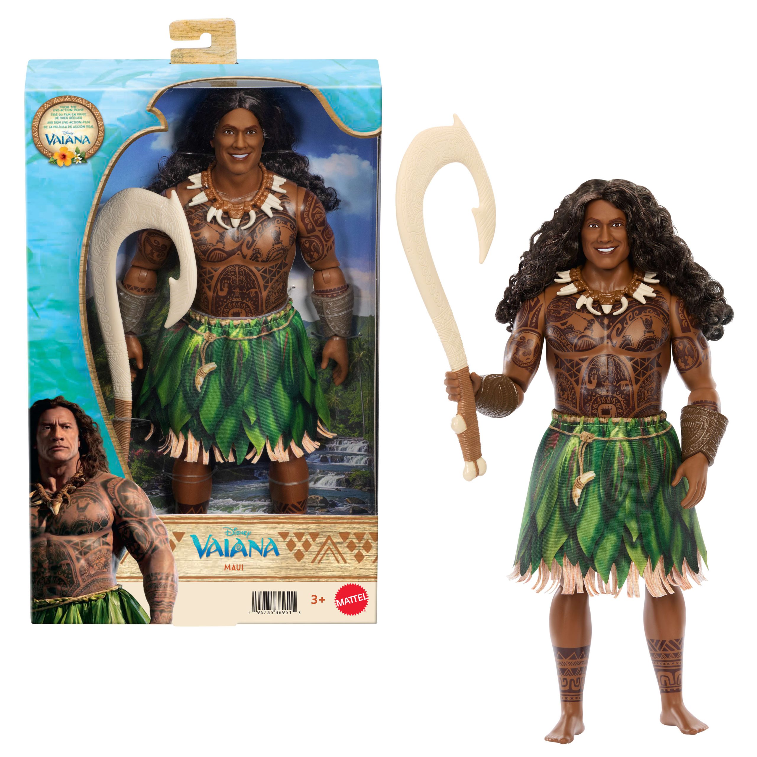 Moana Live Action Canon Muñeca Maui