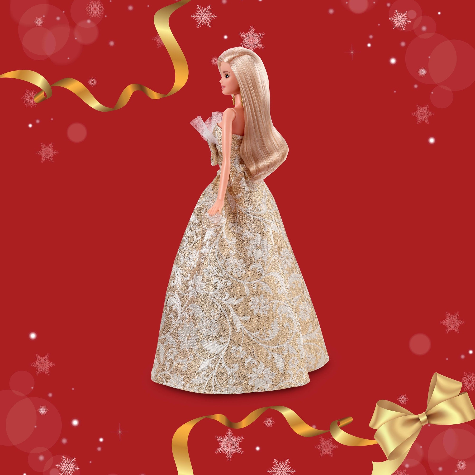 Barbie® Poupée Barbie® Joyeux Noël 2025 - Image 5