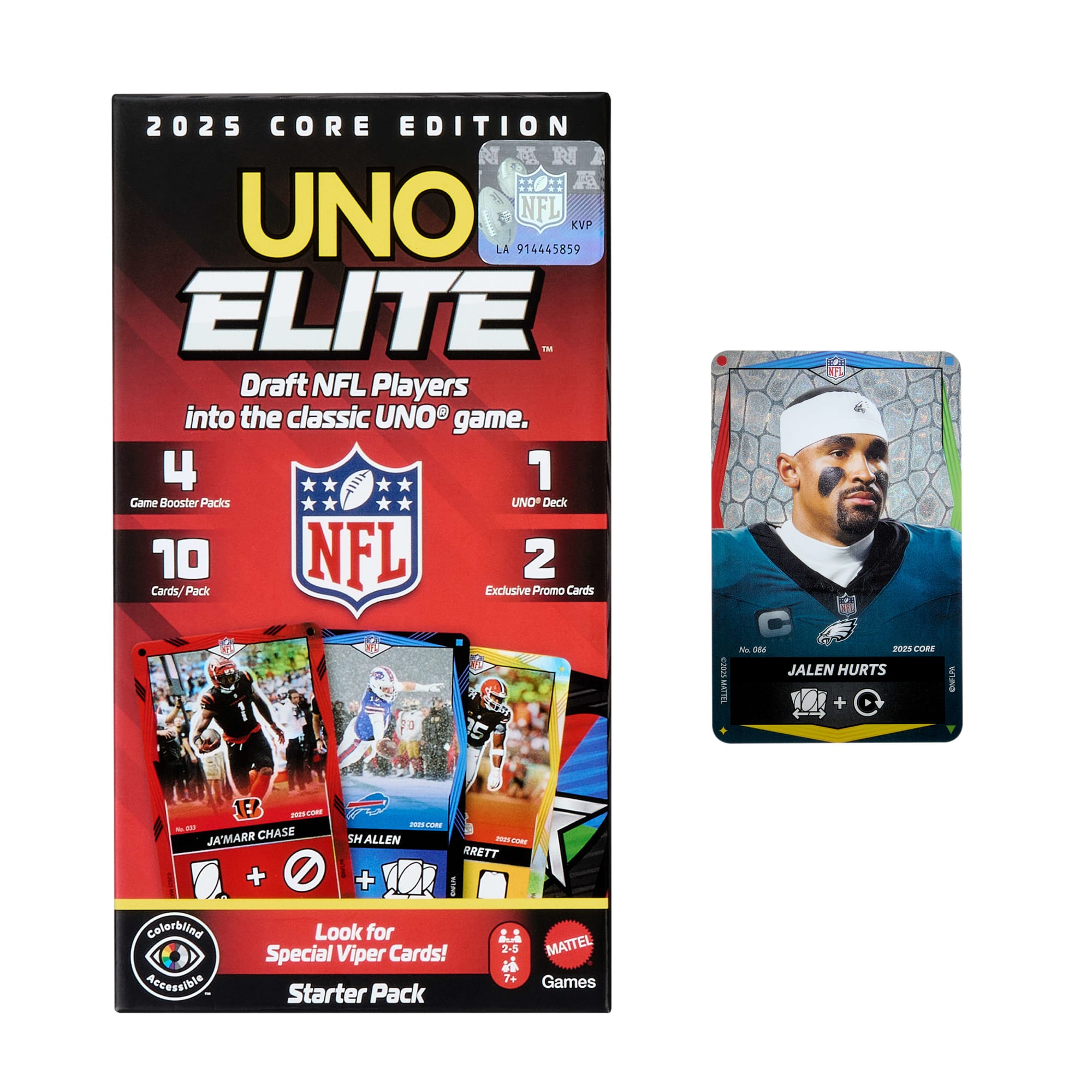 Uno Elite™ Nfl Édition de Base 2025 Coffret de Départ - Image 5