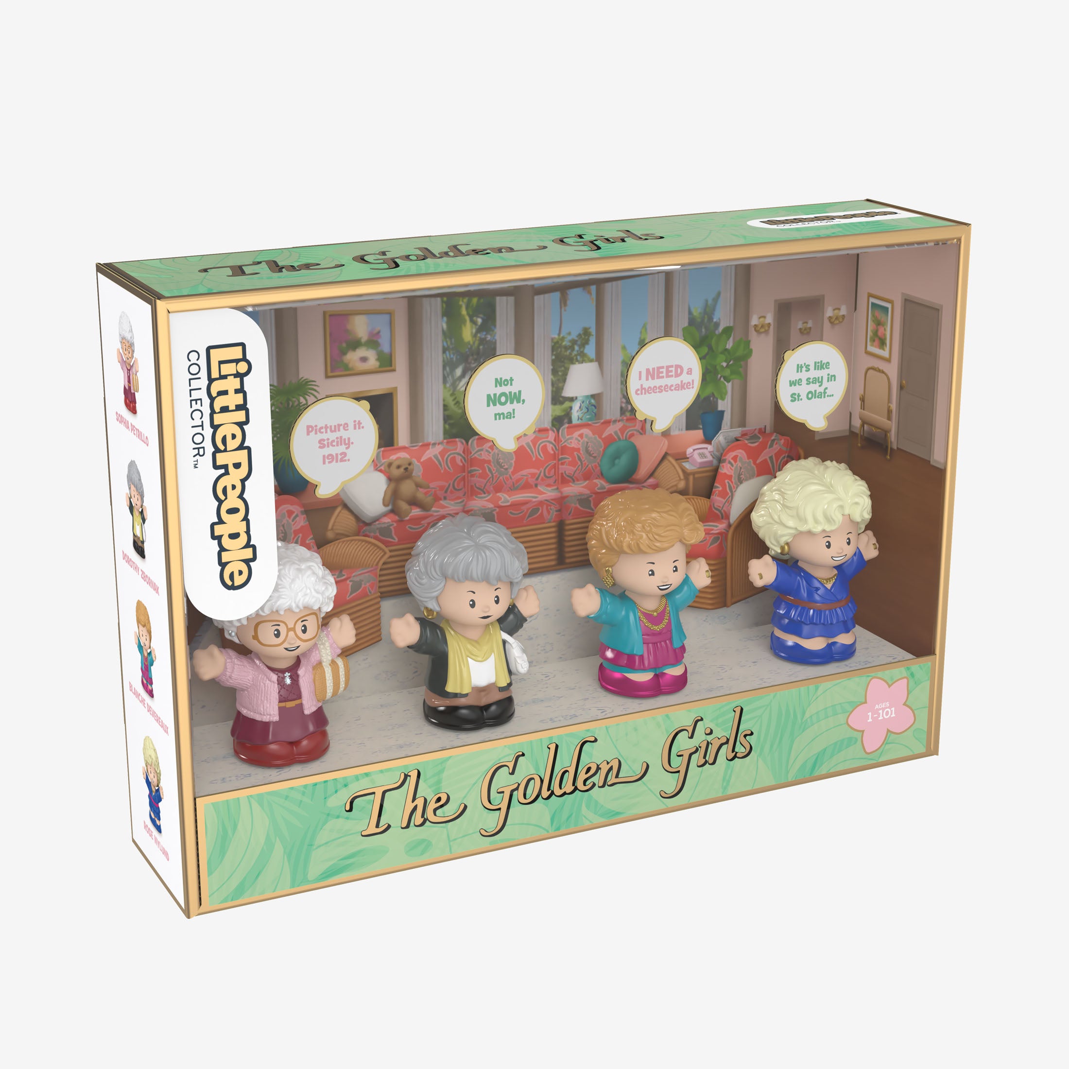 Little People Collector The Golden Girls Figures - Image 7
