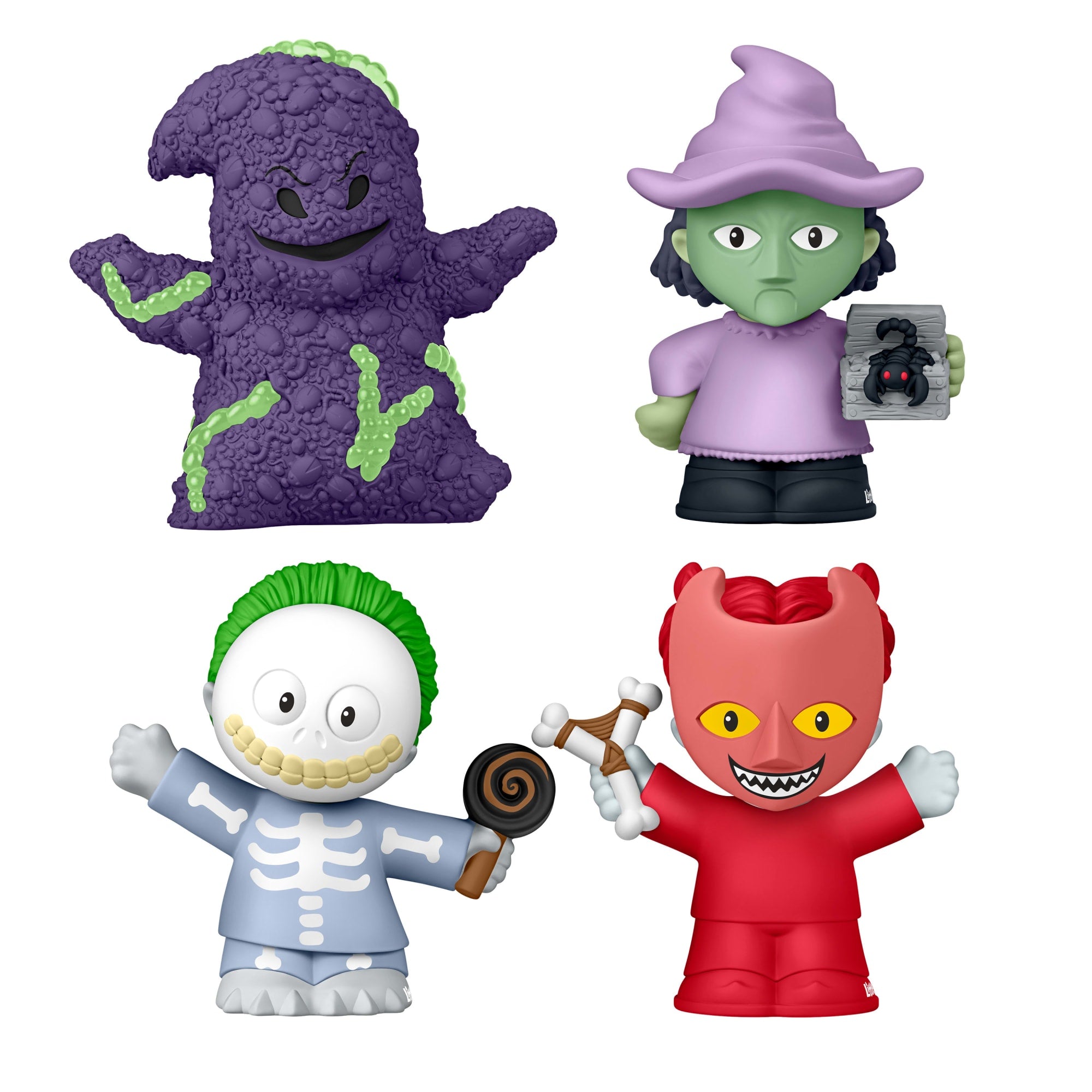 Little People Collector Disney Tim Burton's The Nightmare Before Christmas Lock Shock & Barrel Set - Image 2
