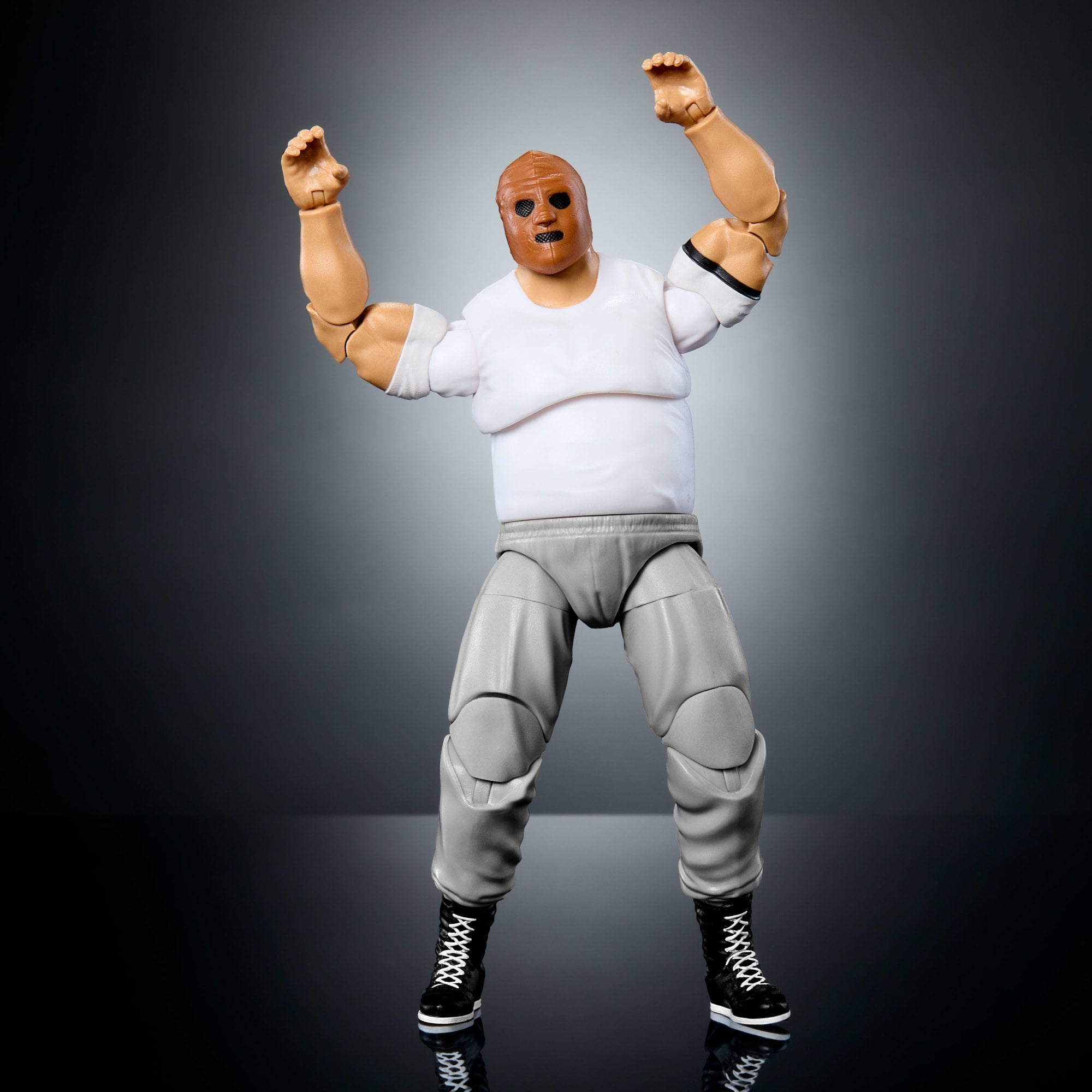 WWE Elite Collection Monday Night War British Bulldog Action Figure & Plus Golga Build-A-Figure Parts - Image 8