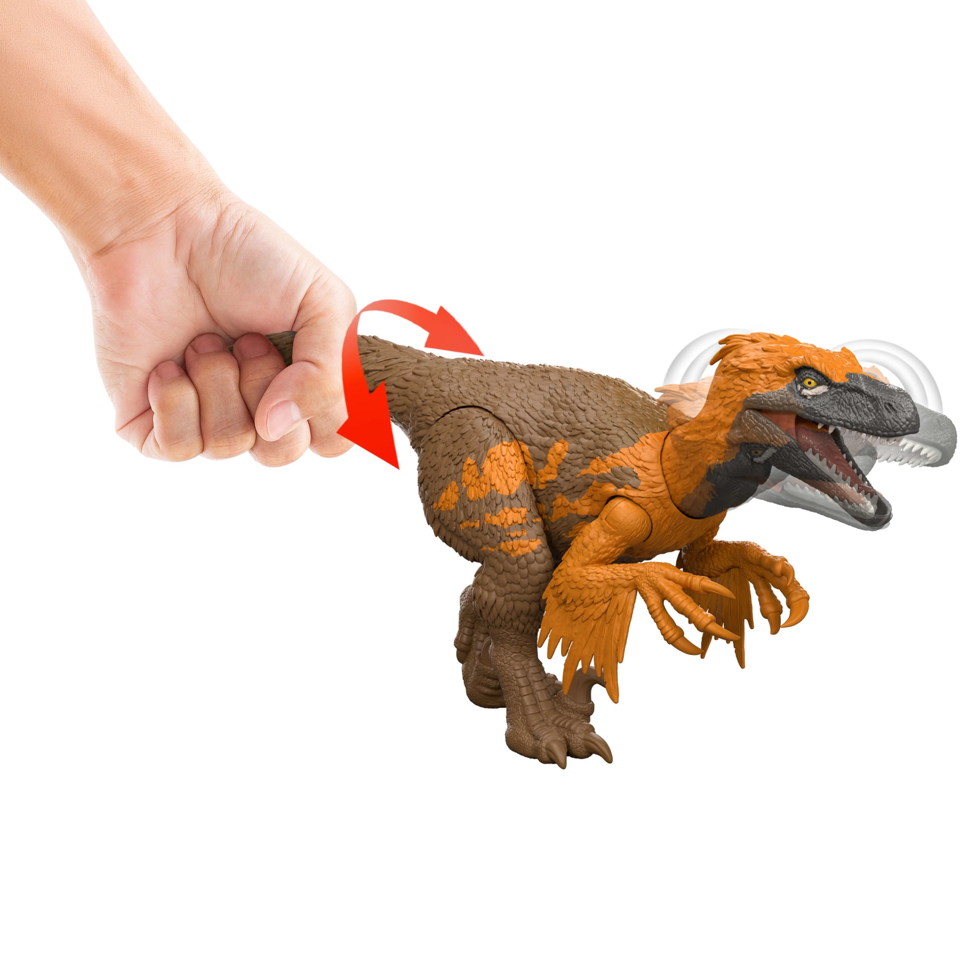 Jurassic World Dinossauro de Brinquedo Rebirth Rugido Selvagem Utahraptor - Image 4