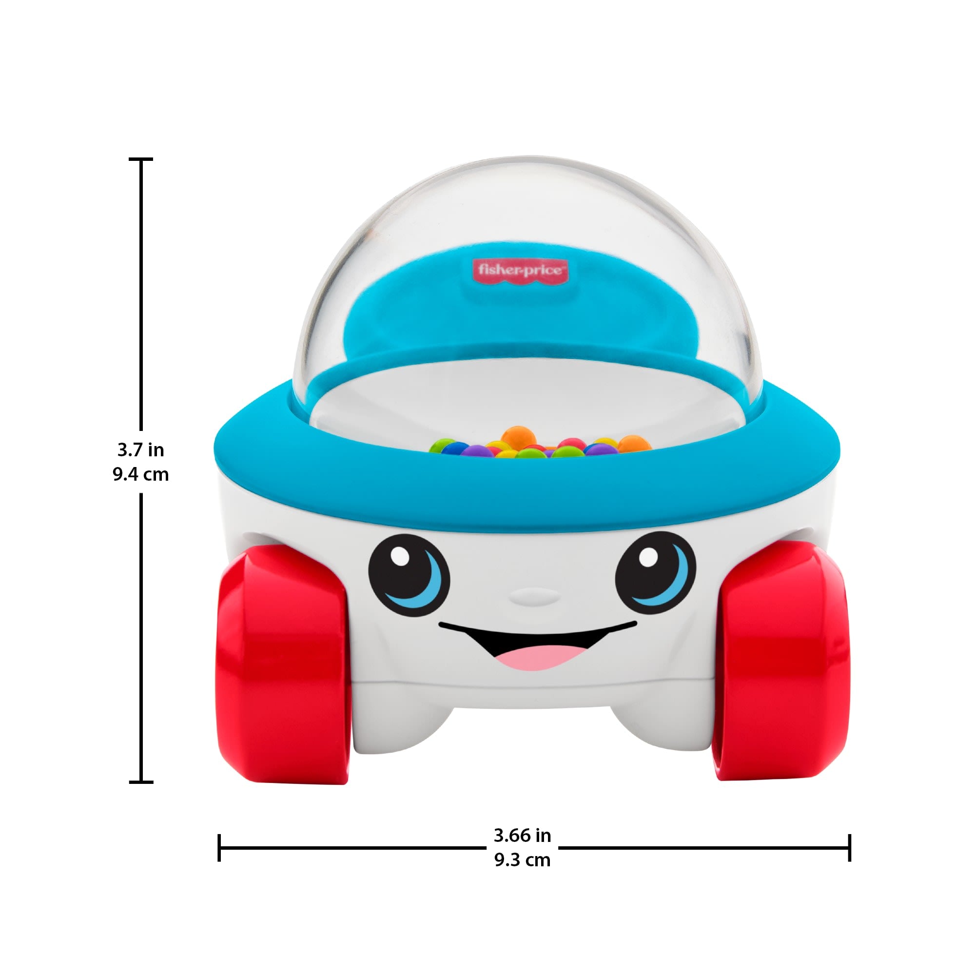 Fisher-Price Corn Popper Vehicle Push-Along Toy With Sounds For Baby & Toddler - Image 6