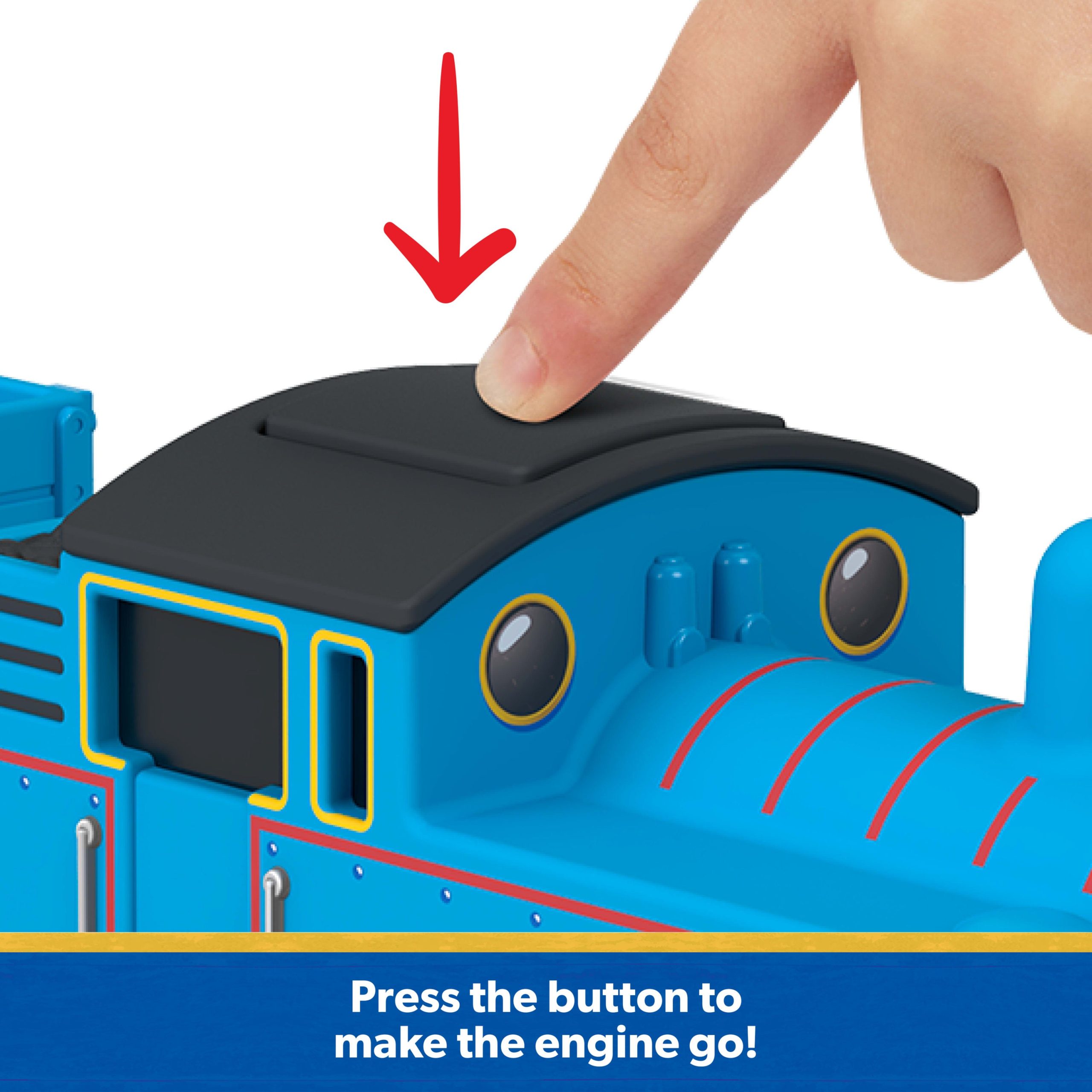 Thomas & Friends By Fisher-Price Motorized Engine. Battery-Powered Toy Train - Image 3