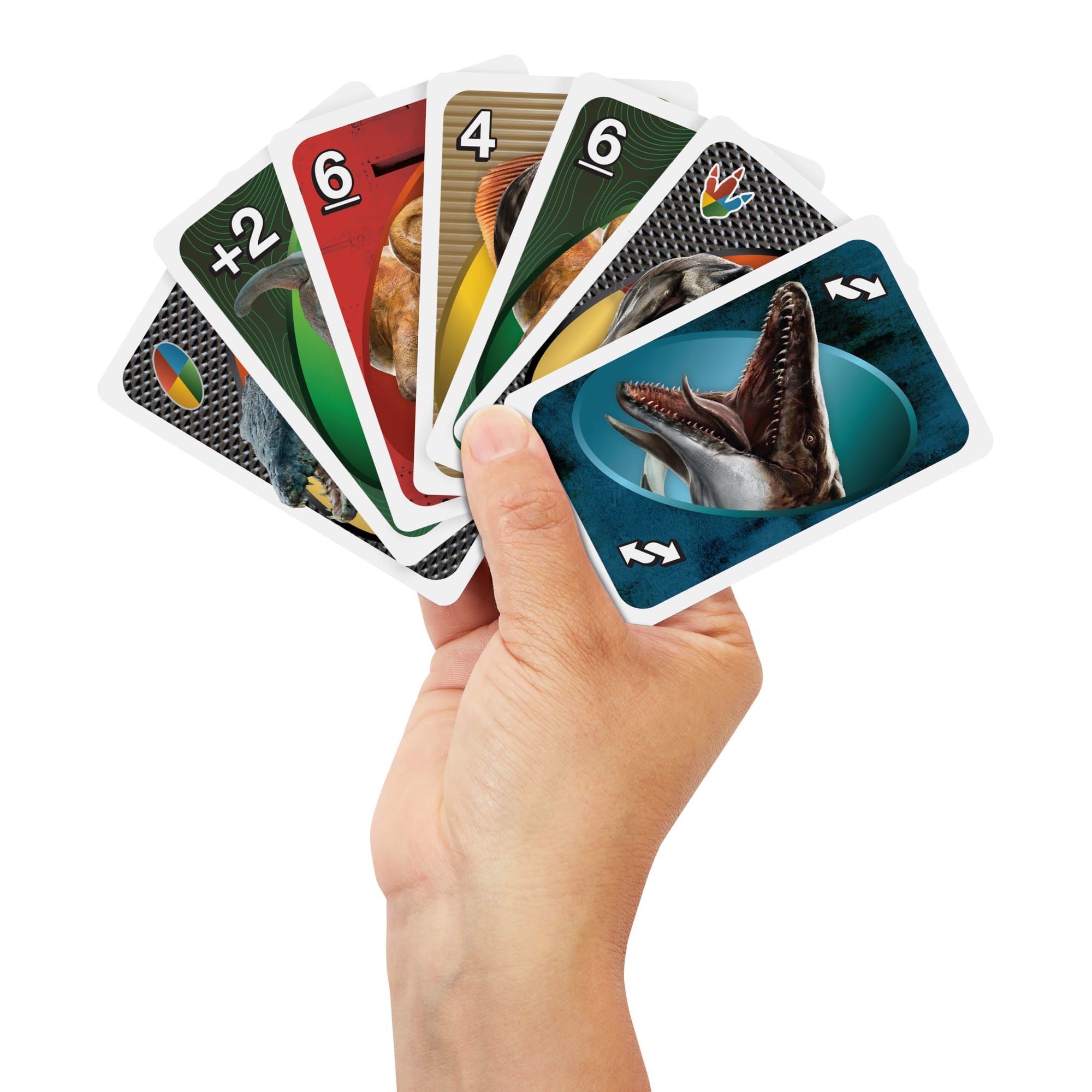 UNO Juego de Cartas Jurassic World Rebirth - Image 3