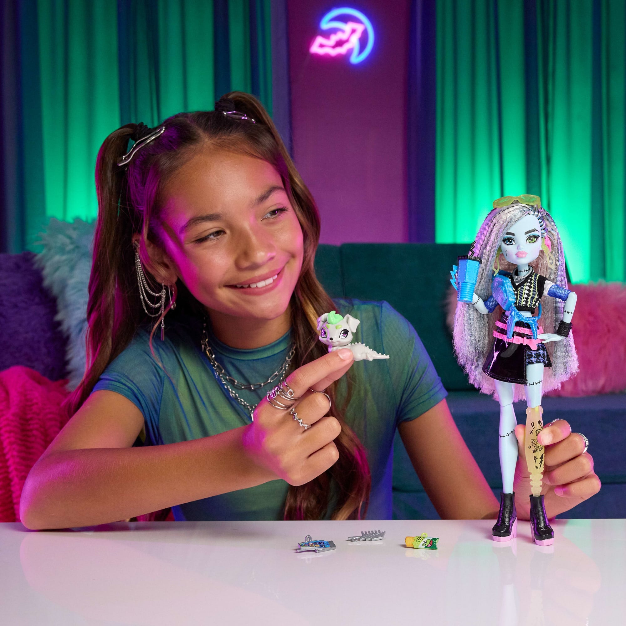 Monster High Muñeca Look Monstruoso Frankie - Image 2