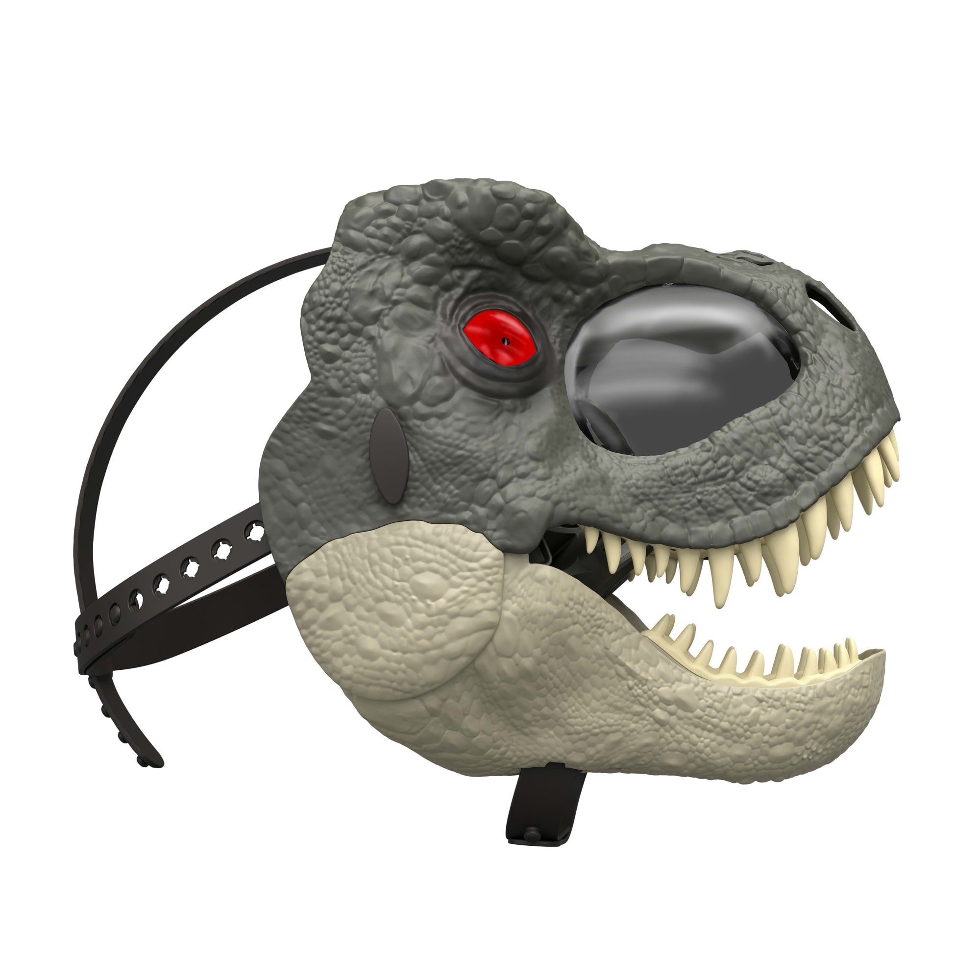 Jurassic World Rebirth T-Rex Rage N Roar Mask With Led Light Up Eyes Feature. 3 Level Effects - Image 6