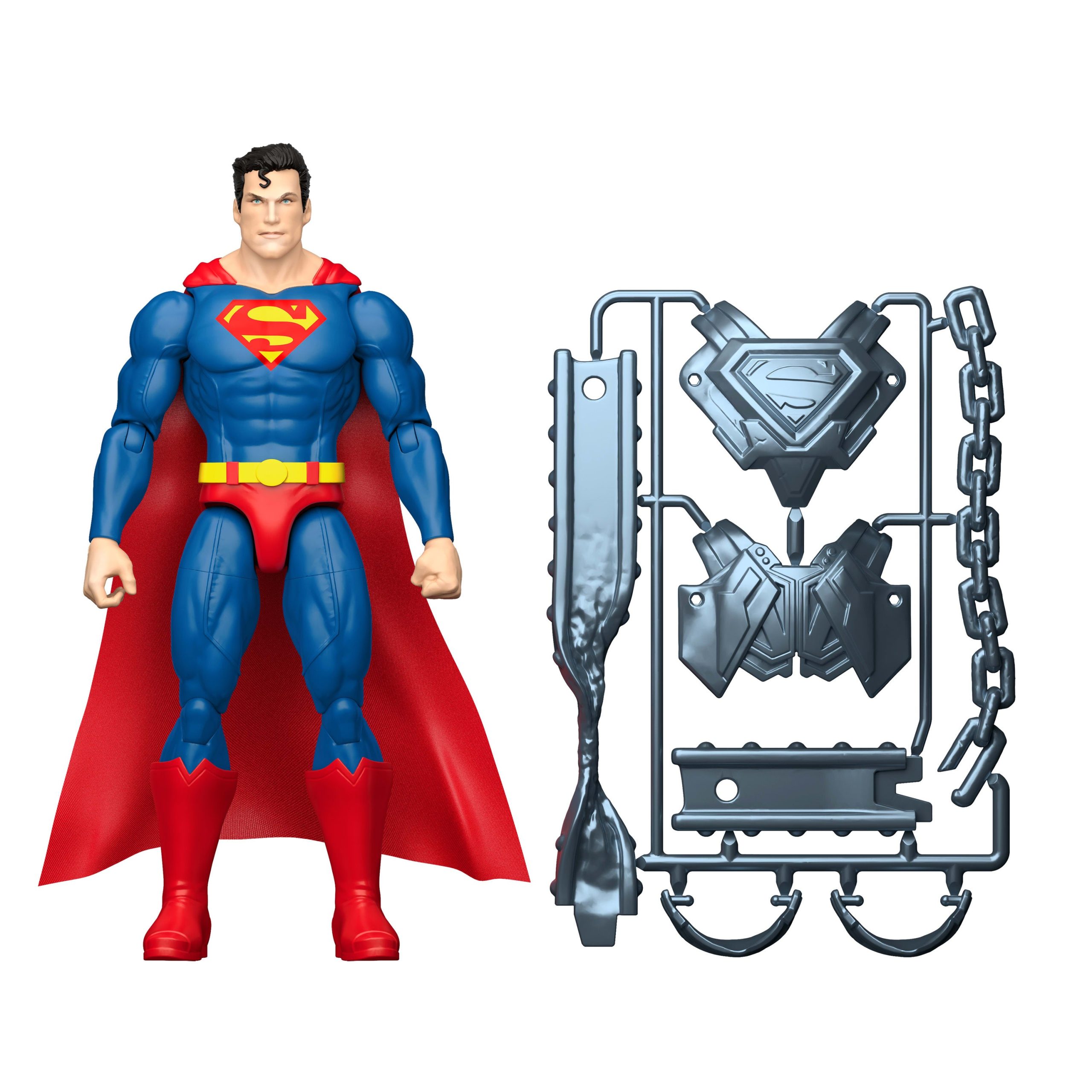 DC Premier 6.5 Inch Superman Action Figure Series 2. 22 Articulations & Cape. Battle Armor - Image 4