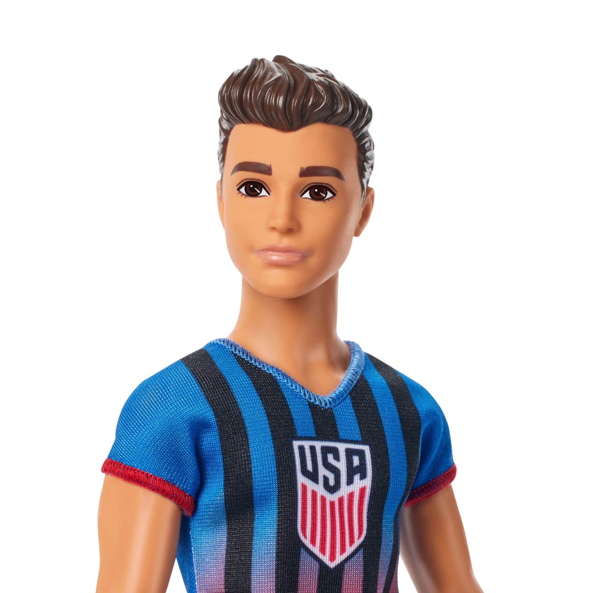Barbie Careers Ussf Soccer Fashion Ken Doll Dressed in Removable Sport Outfit - Image 2