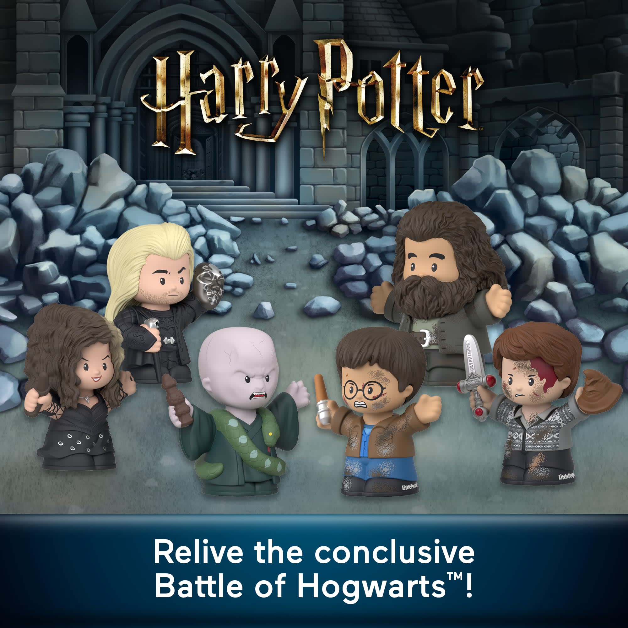 Little People Collector Harry Potter And The Deathly Hallows Set For Fans. 6 Figures - Image 2