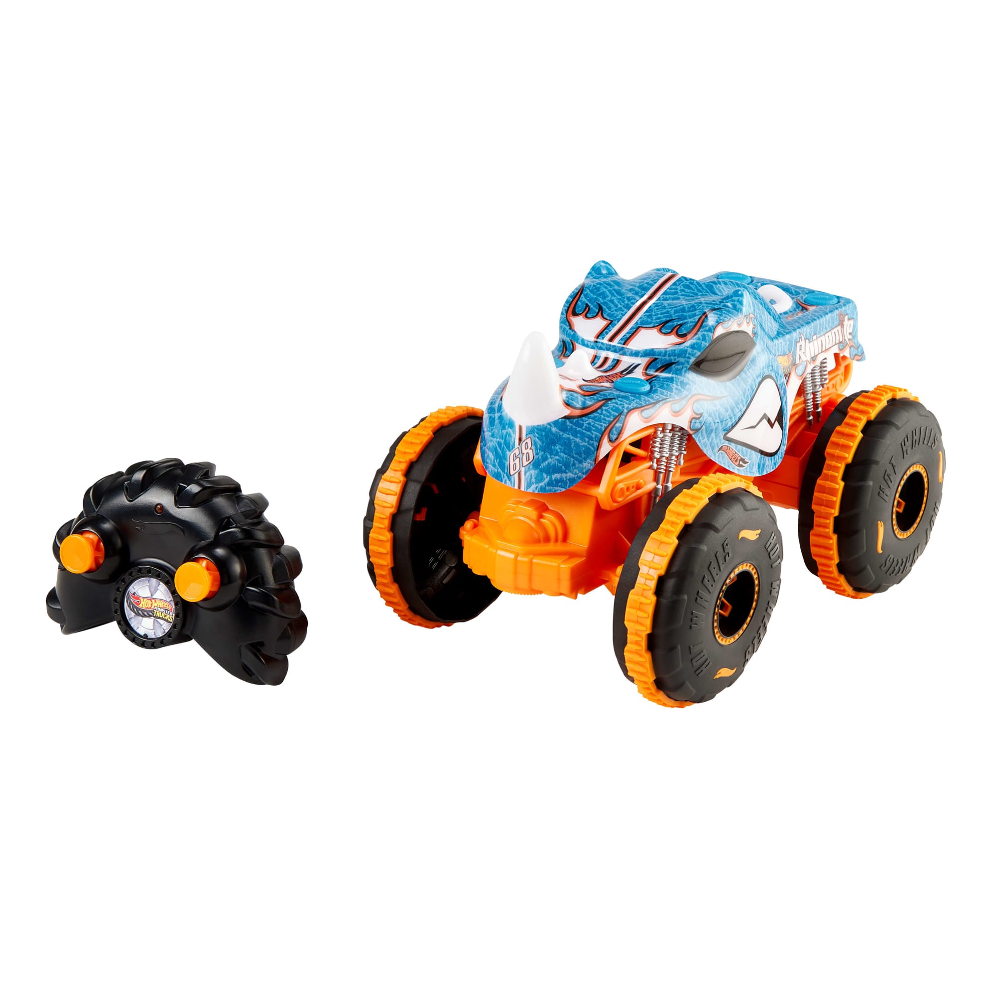 Hot Wheel Monster Trucks Échelle1:24 Rhinomite Rc. à Piles - Image 2