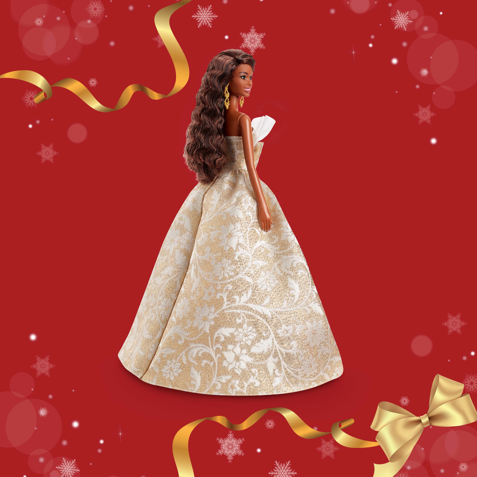 Barbie® Poupée Barbie® Joyeux Noël 2025 - Image 5