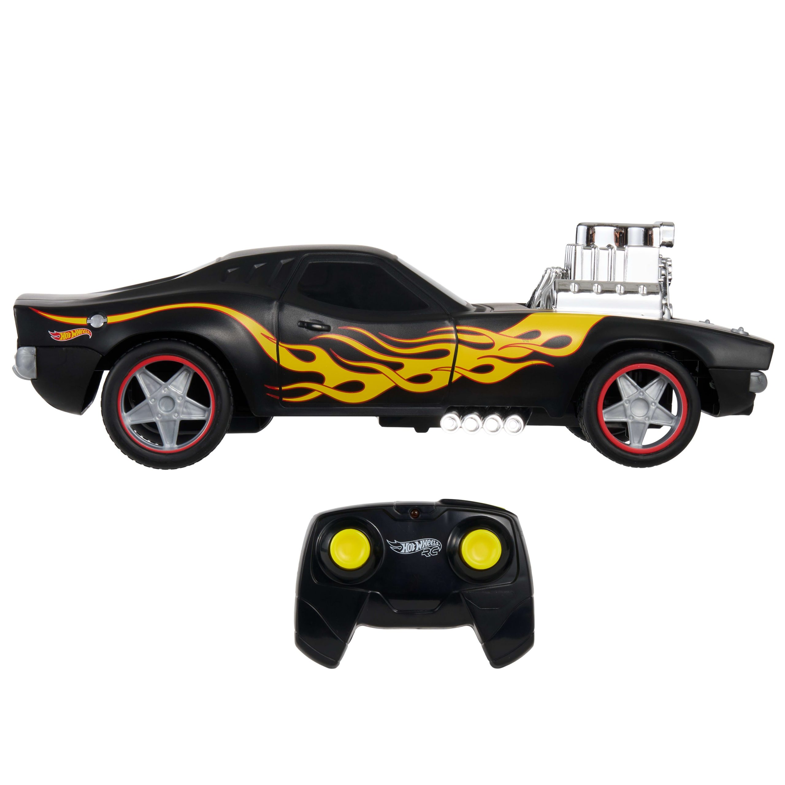 Hot Wheels RC 1:16 Scale Rodger Dodger. Remote-Control Toy Car. Battery-Operated - Image 2