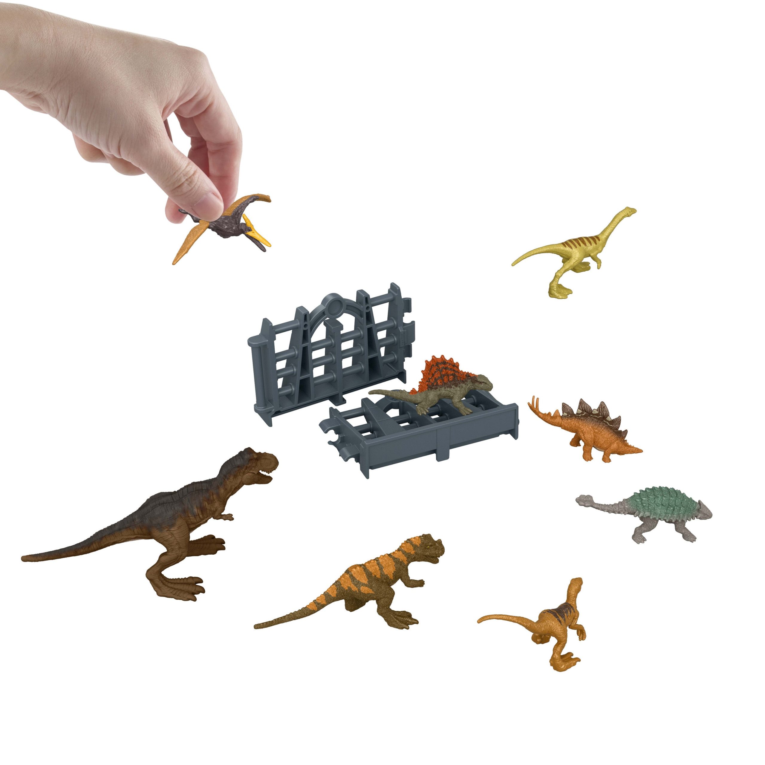 Jurassic World Island Visitor Advent Calendar. 24 Days Toy Surprises. 19 Dinosaur Minis - Image 4
