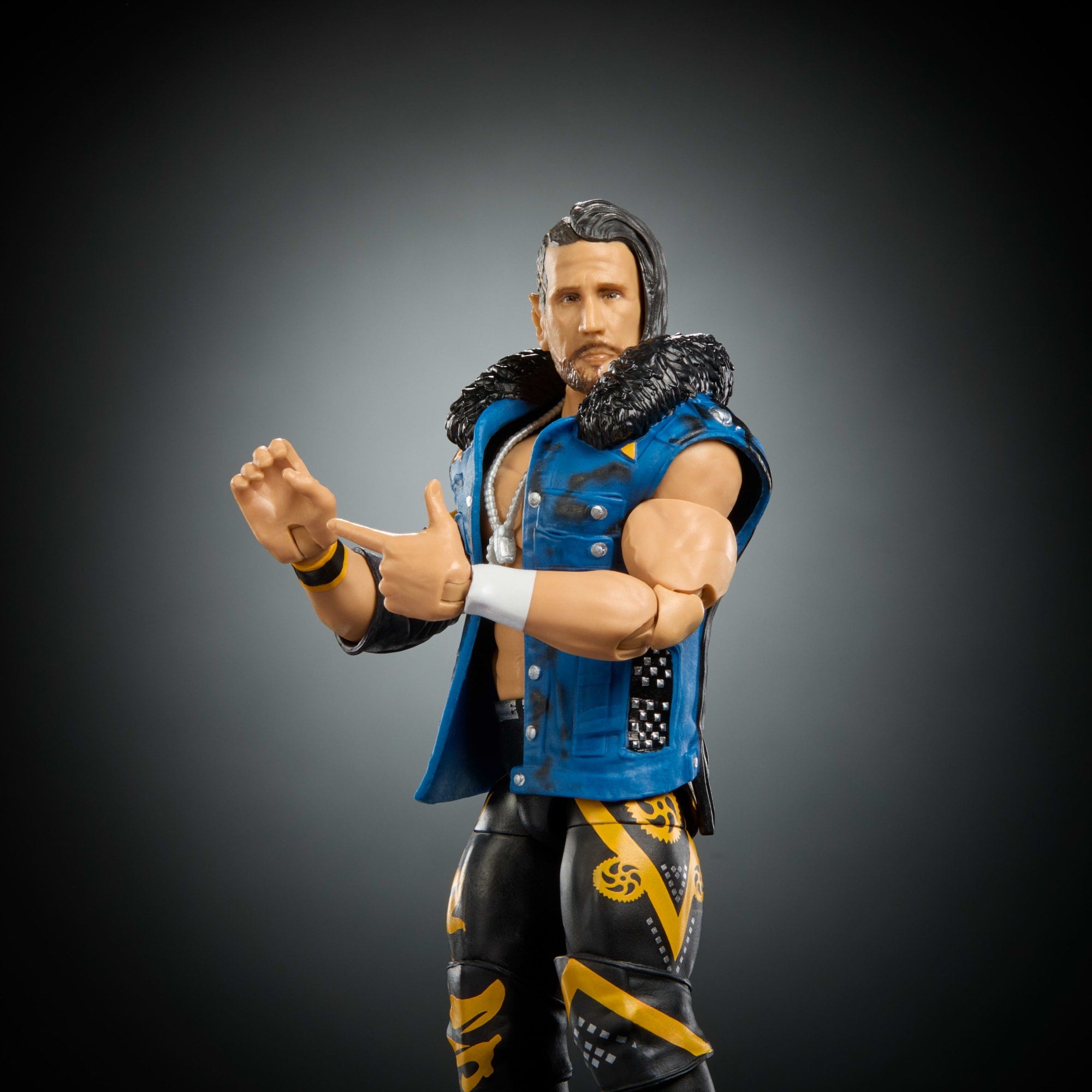 WWE Elite Alex Shelley Action Figure. Series #124. 6-Inch Collectible With Articulation & Accessories - Image 3