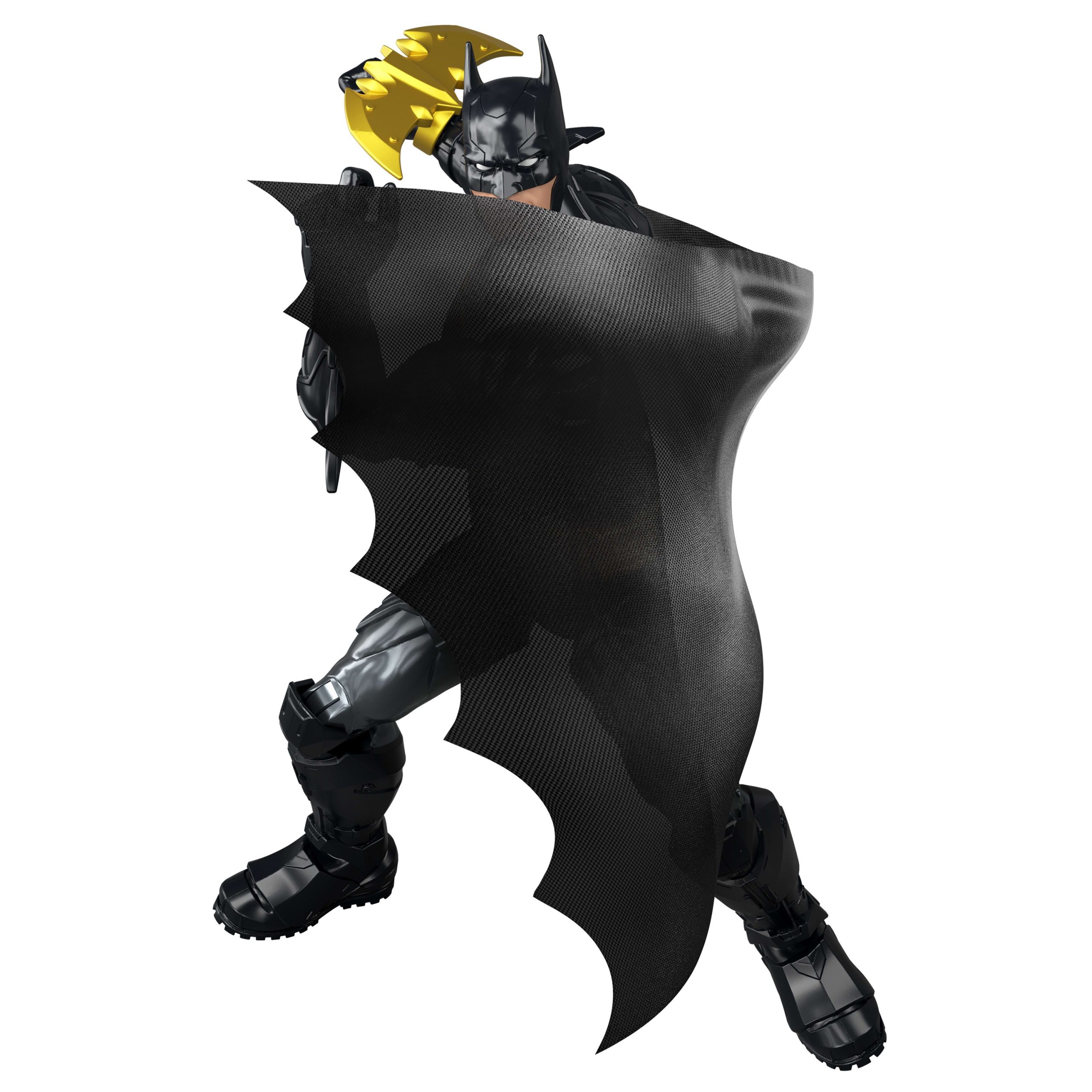 DC Crime Crusher Batman Action Figure. 25 Plus Phrases & Sounds. Articulation. 4 Weapons - Image 5