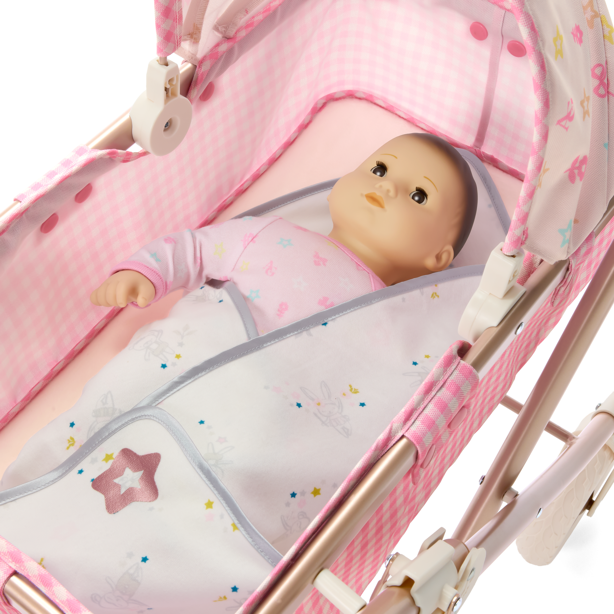 Bitty Baby® Luxe Bassinet Stroller - Image 6