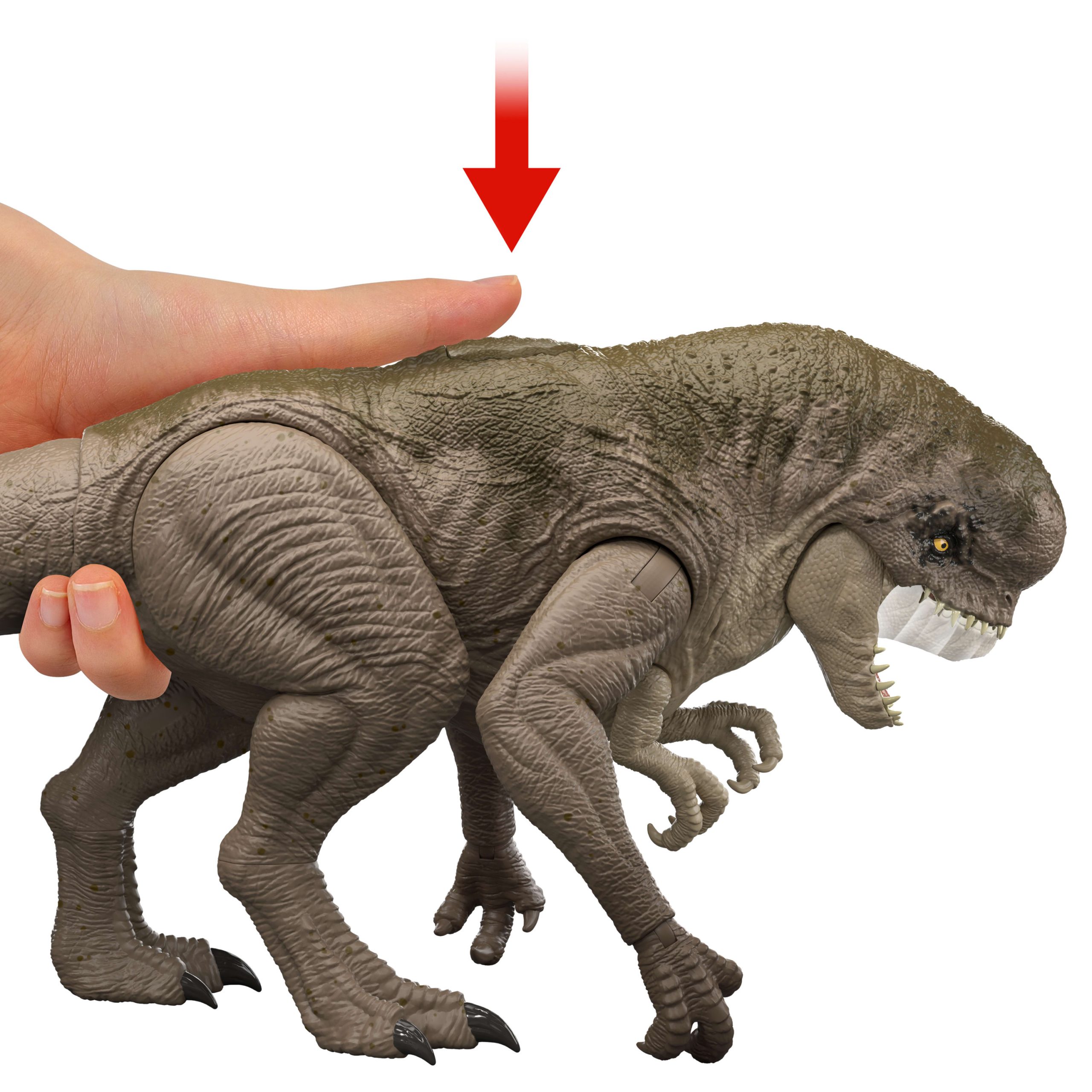 Jurassic World – Figurine Articulée de Dinosaure – Distortus Rex. Dinosaure Méchant de 40.6 Cm Avec Action de Morsure - Image 2
